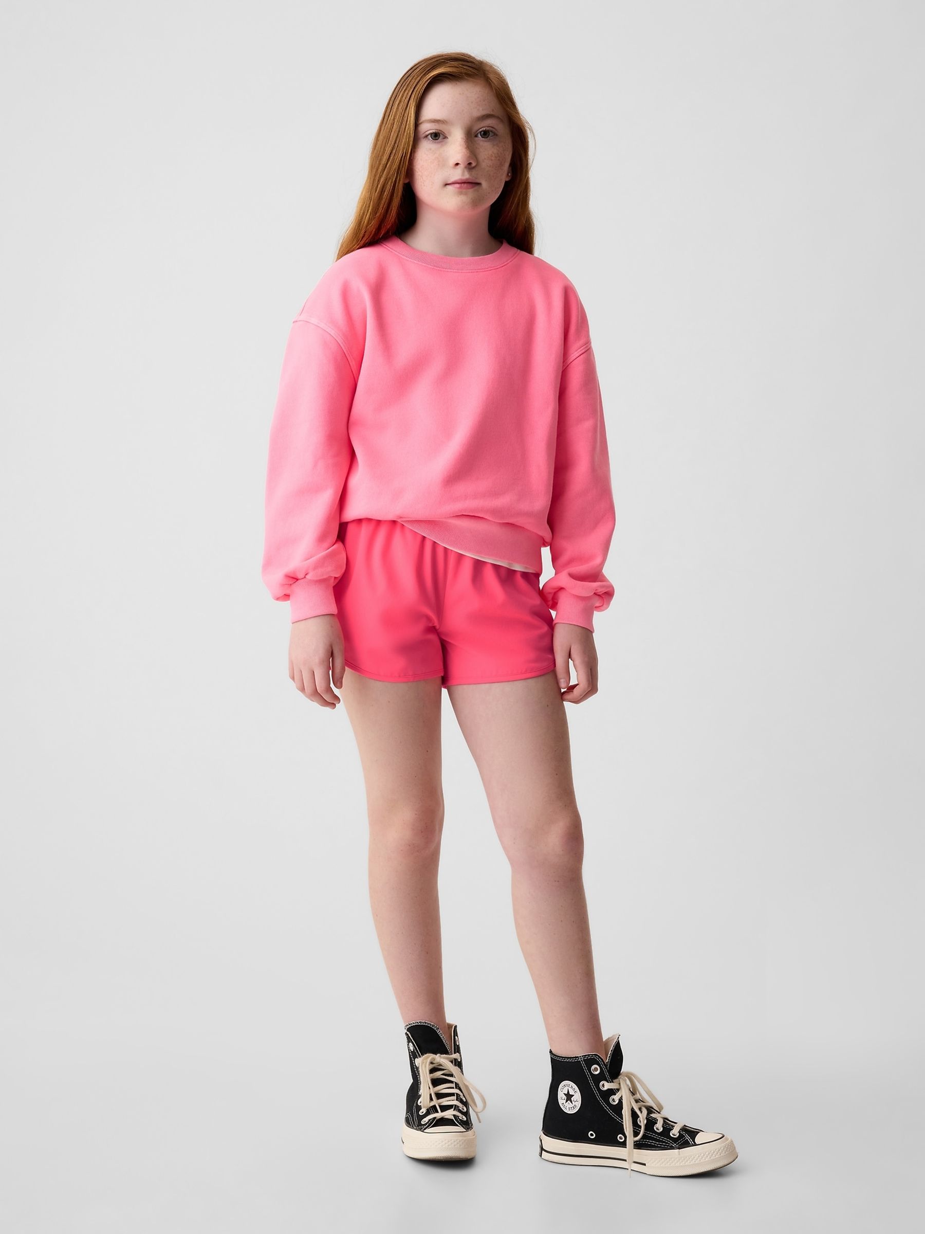 Pink Lined Running Shorts (4-13yrs) - Image 3 of 6
