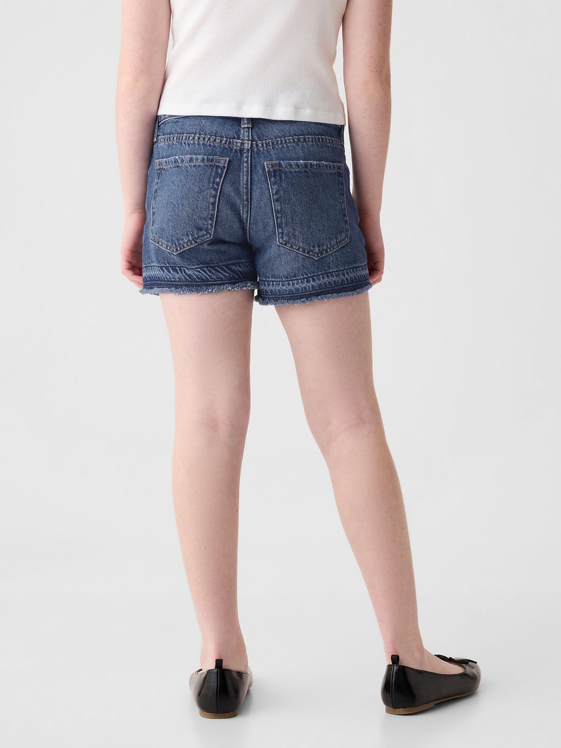 Blue Low Rise Stride Shorts (6-13yrs) - Image 2 of 4