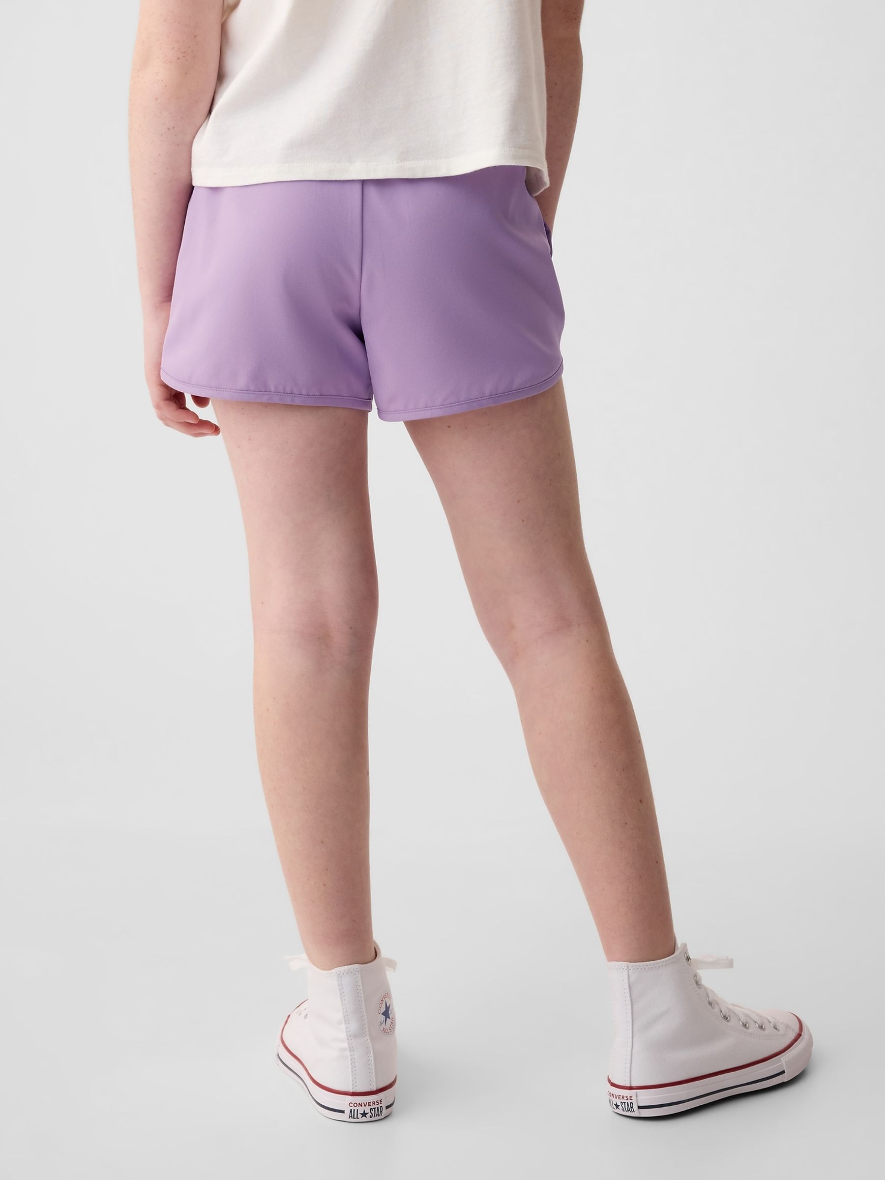Purple Lined Running Shorts (4-13yrs) - Image 2 of 4