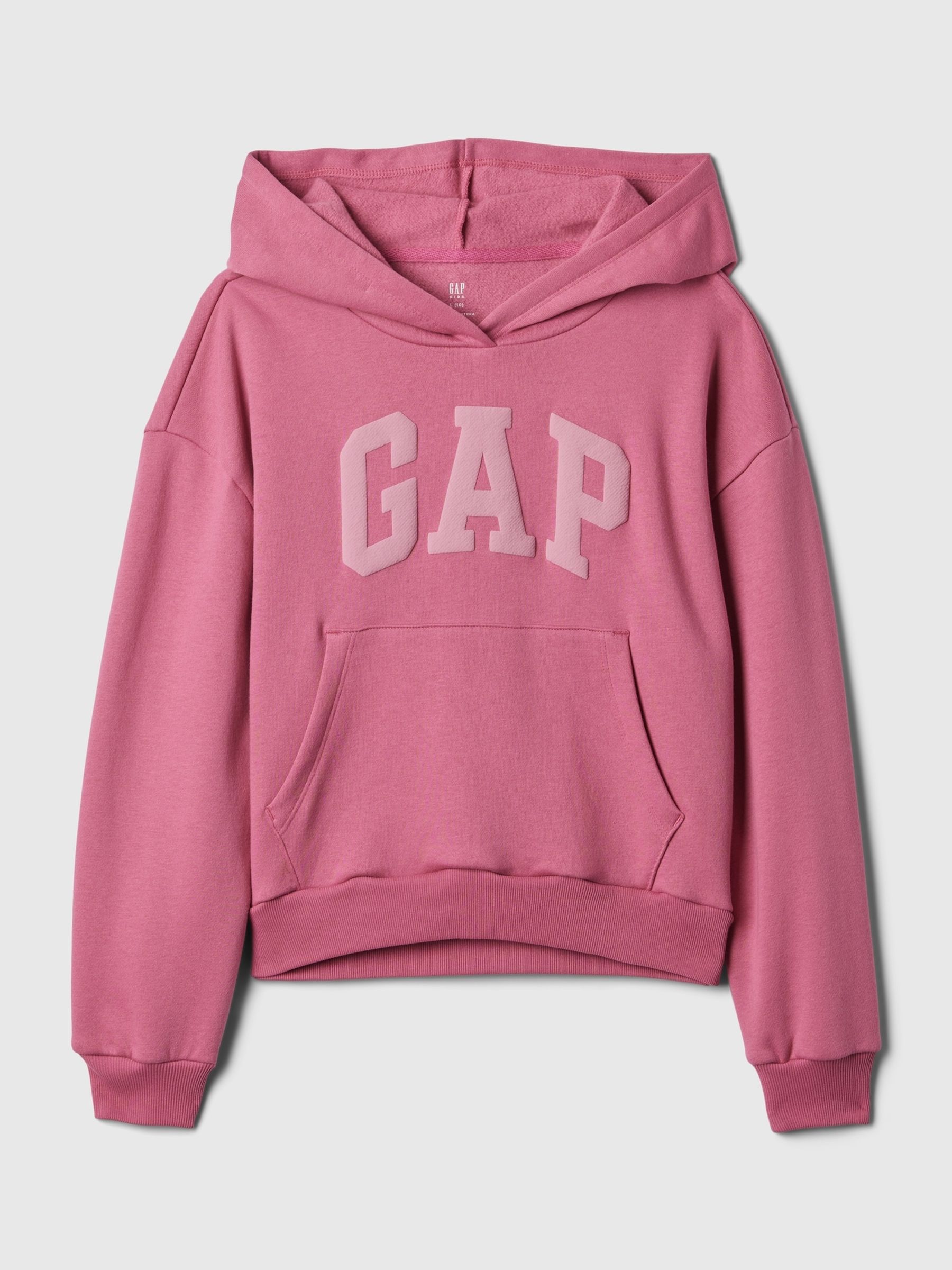 Pink Arch Logo Hoodie (4-13yrs) - Image 3 of 4