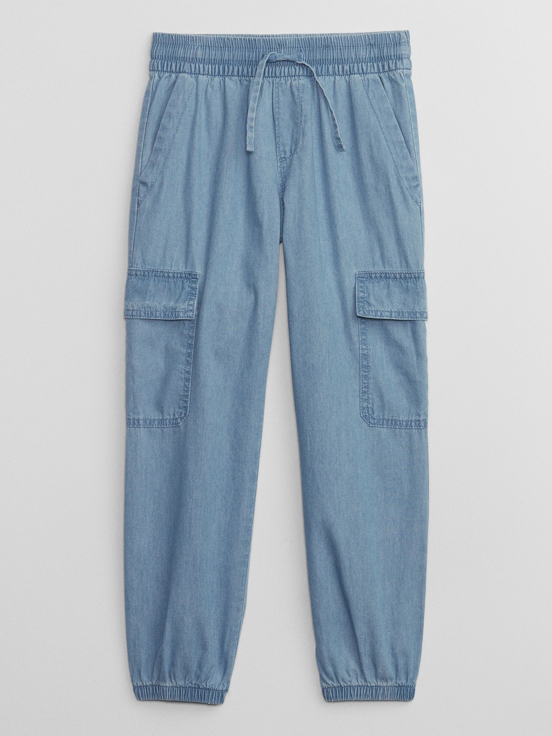 Blue Cargo Joggers (4-13yrs) - Image 1 of 3