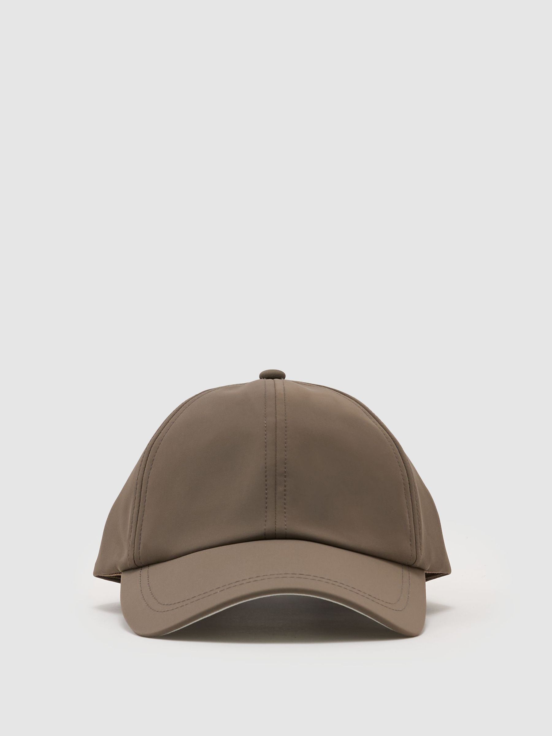 Technical Logo-Embroidered Baseball Cap in Mushroom Brown - Image 2 of 5