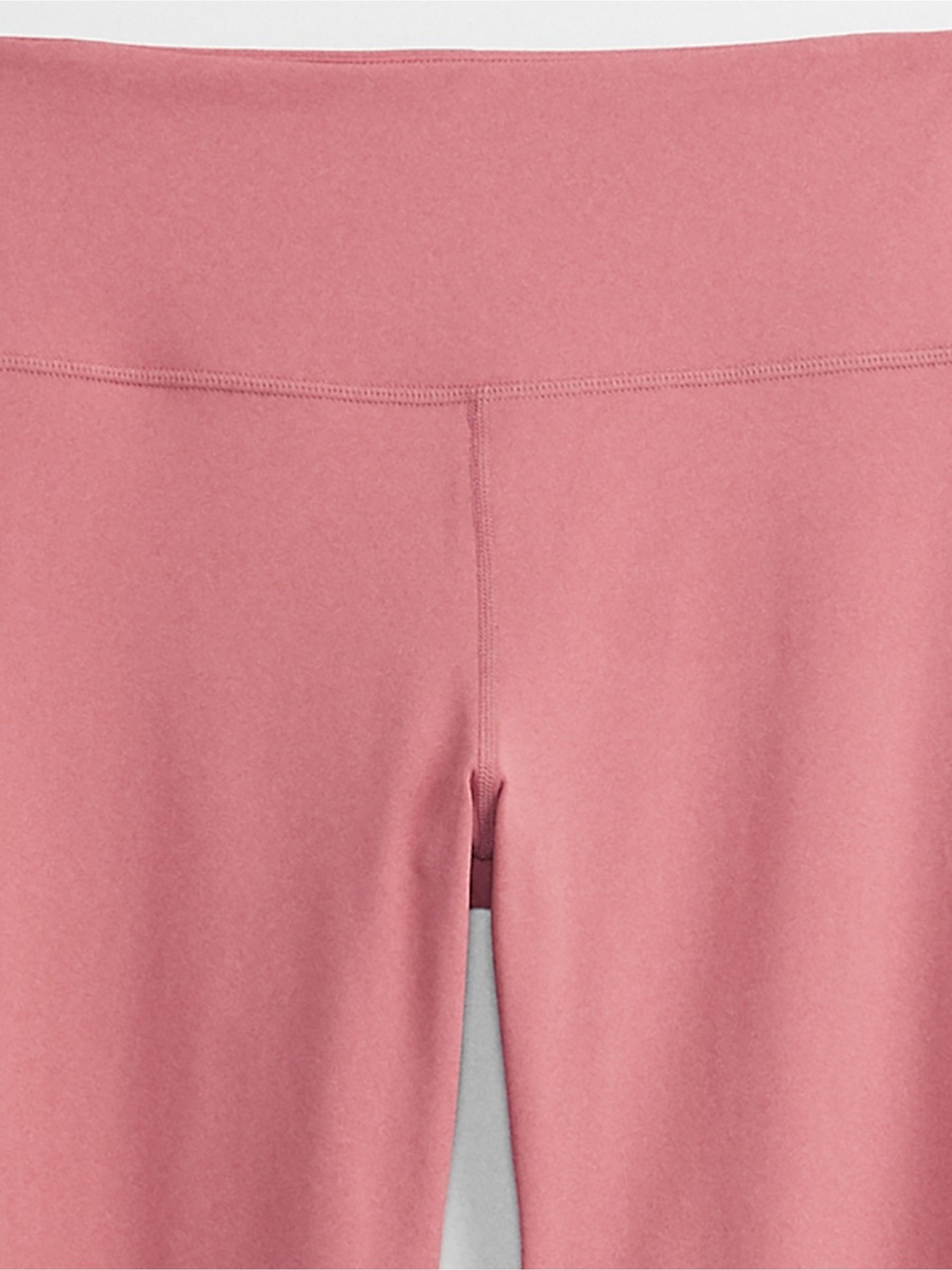 Pink High Waisted Full Length Leggings - Image 4 of 4