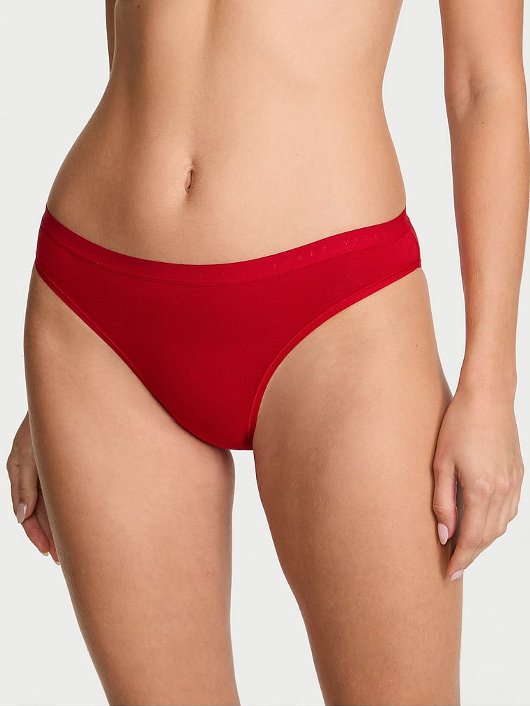 Lipstick Red Bikini Knickers - Image 1 of 2 Lipstick Red Bikini Knickers - Image 1 of 2