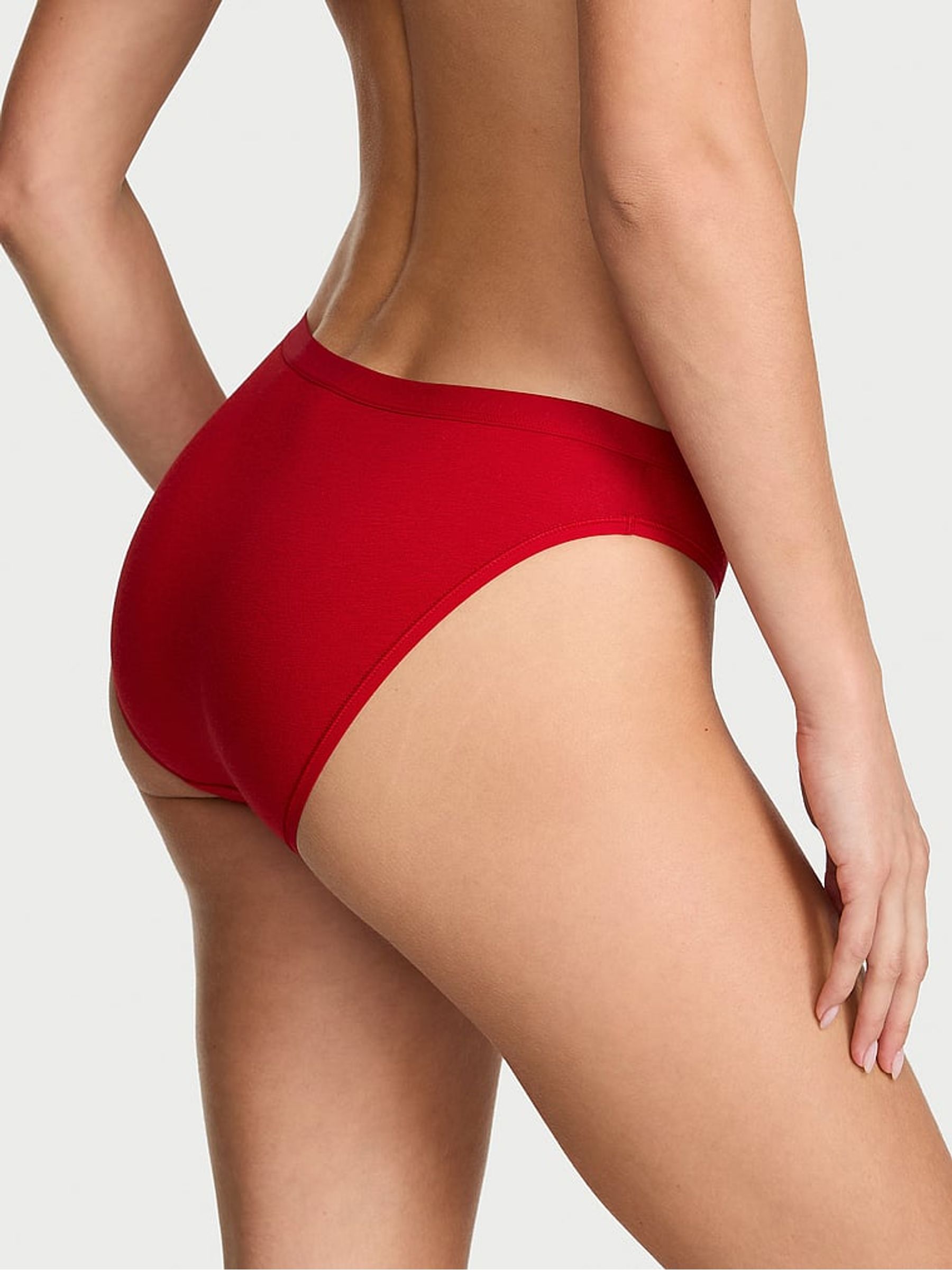 Lipstick Red Bikini Knickers - Image 2 of 2 Lipstick Red Bikini Knickers - Image 2 of 2