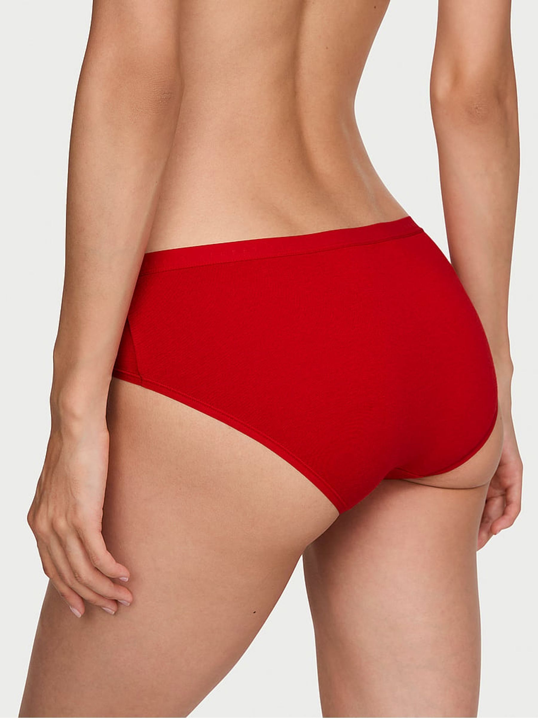 Lipstick Red Hipster Knickers - Image 2 of 2 Lipstick Red Hipster Knickers - Image 2 of 2