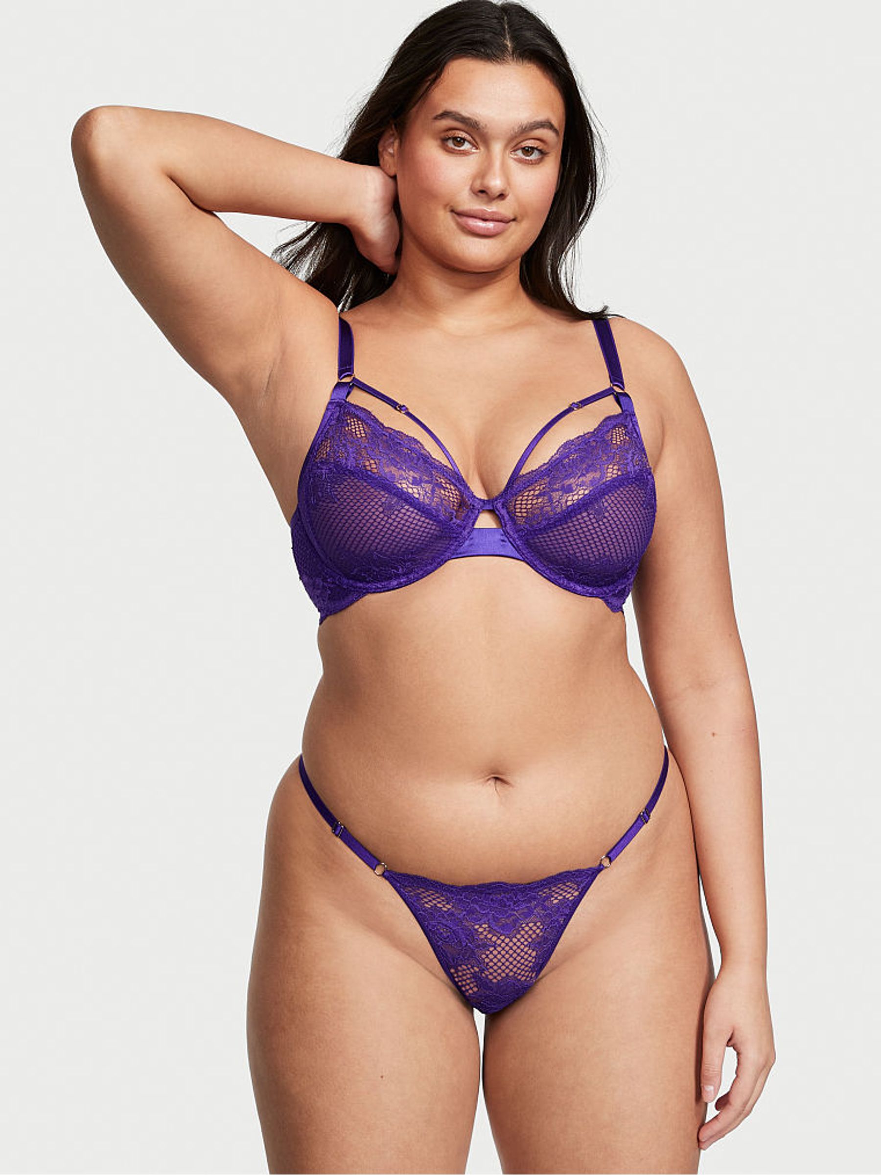 Brilliant Purple Full Cup Bra - Image 3 of 4