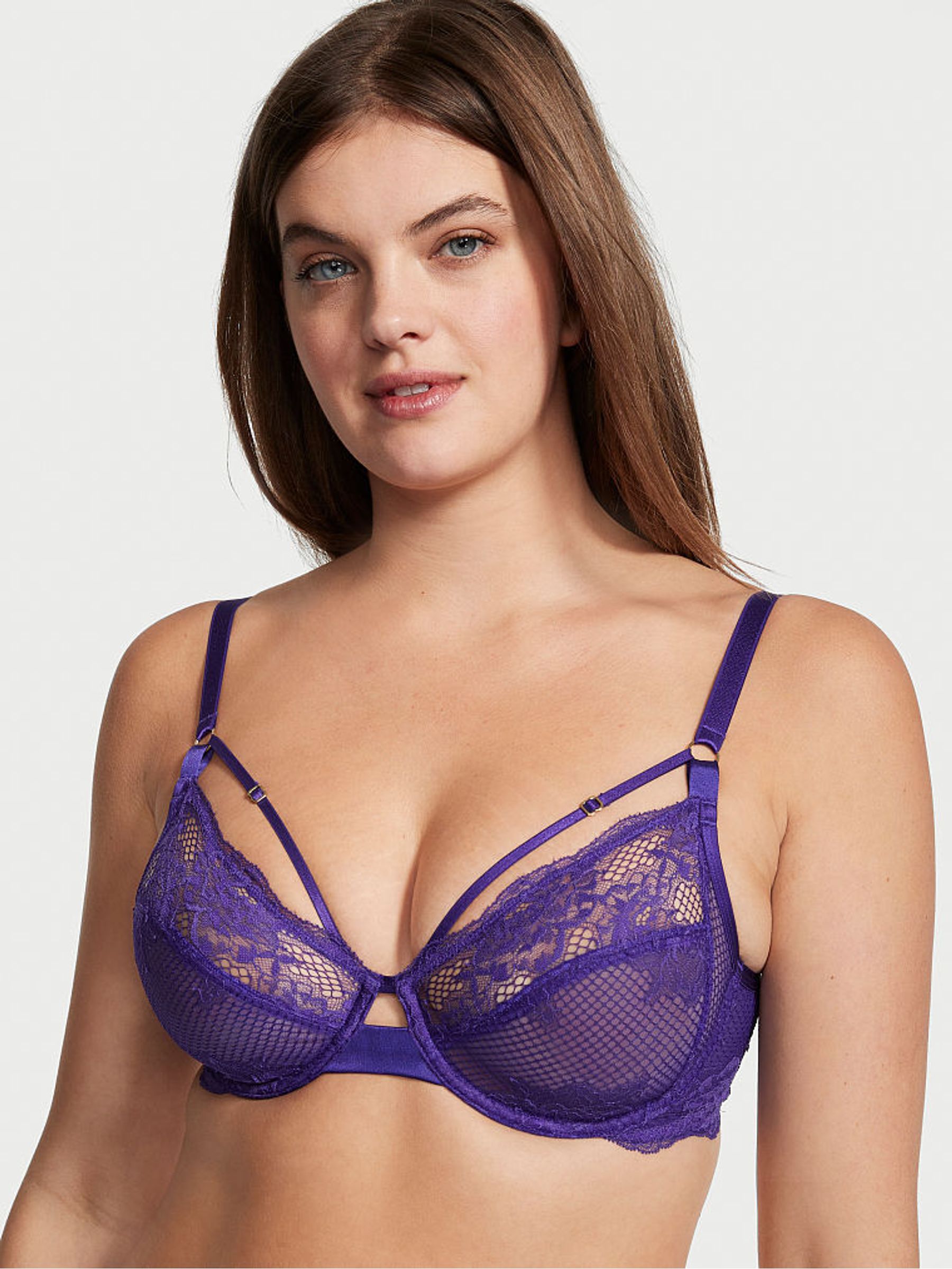 Brilliant Purple Full Cup Bra - Image 6 of 11