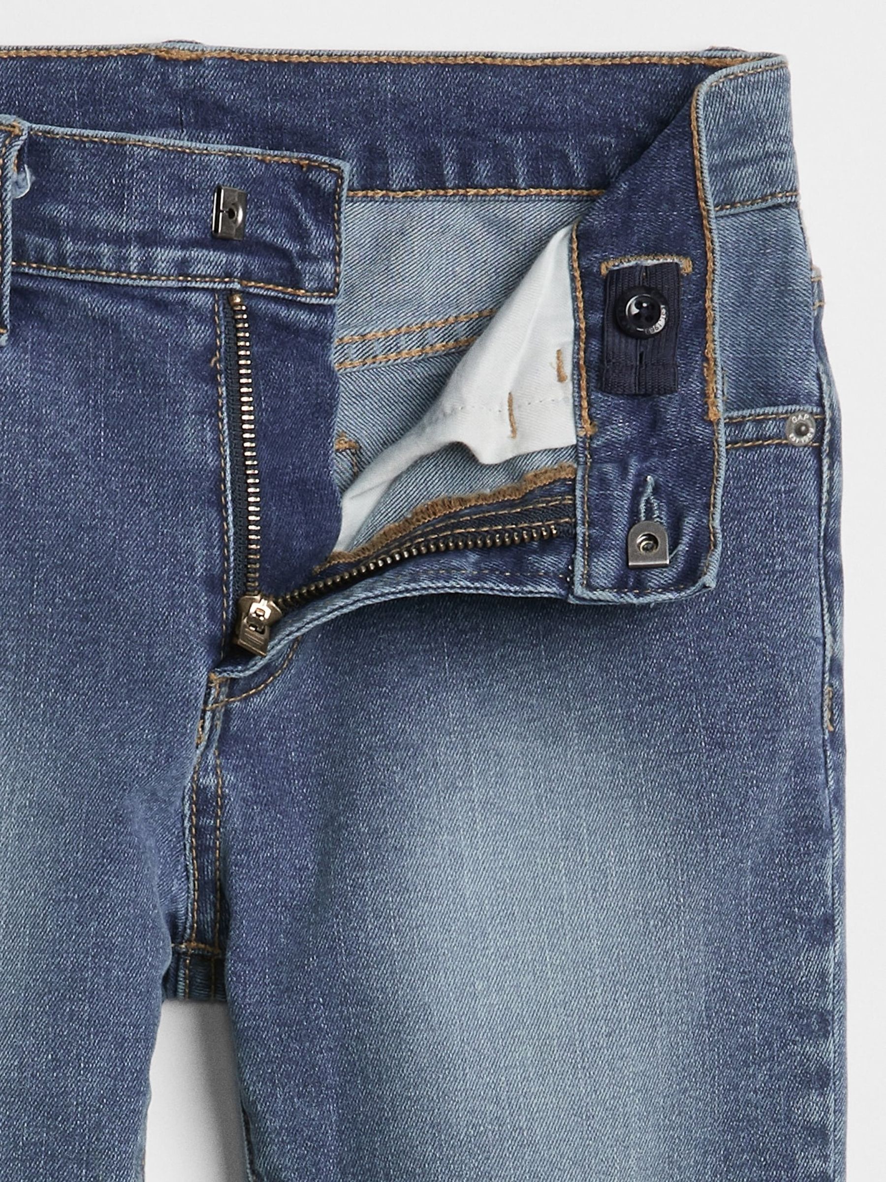 Light Wash Blue Slim Fit Jeans - Image 2 of 4
