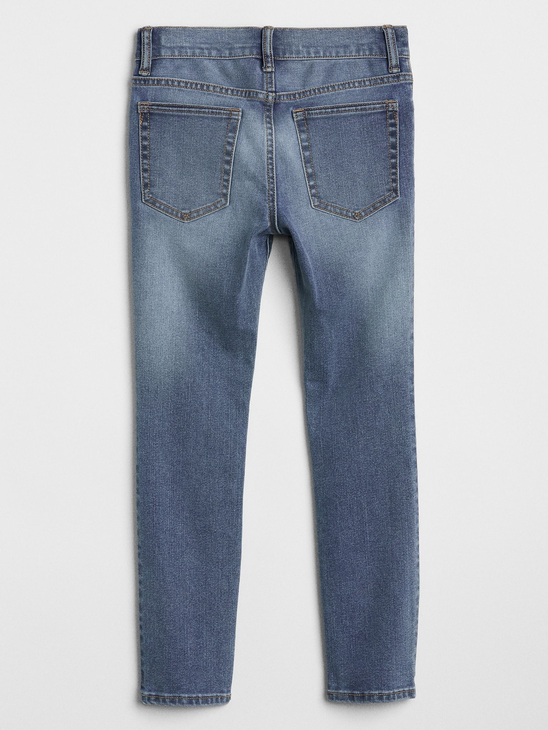 Light Wash Blue Slim Fit Jeans - Image 3 of 4