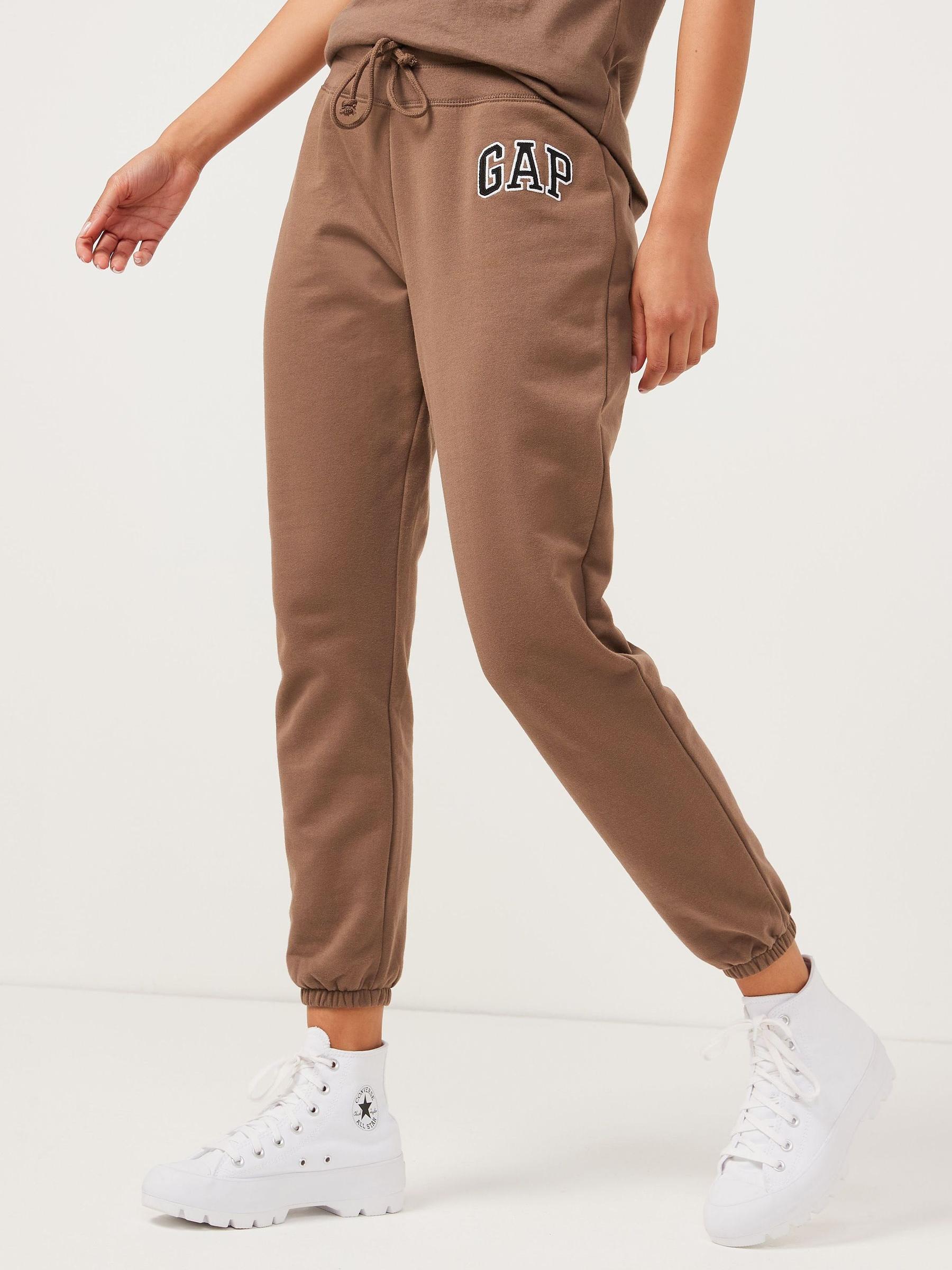 Brown Arch Logo Joggers - Image 1 of 4