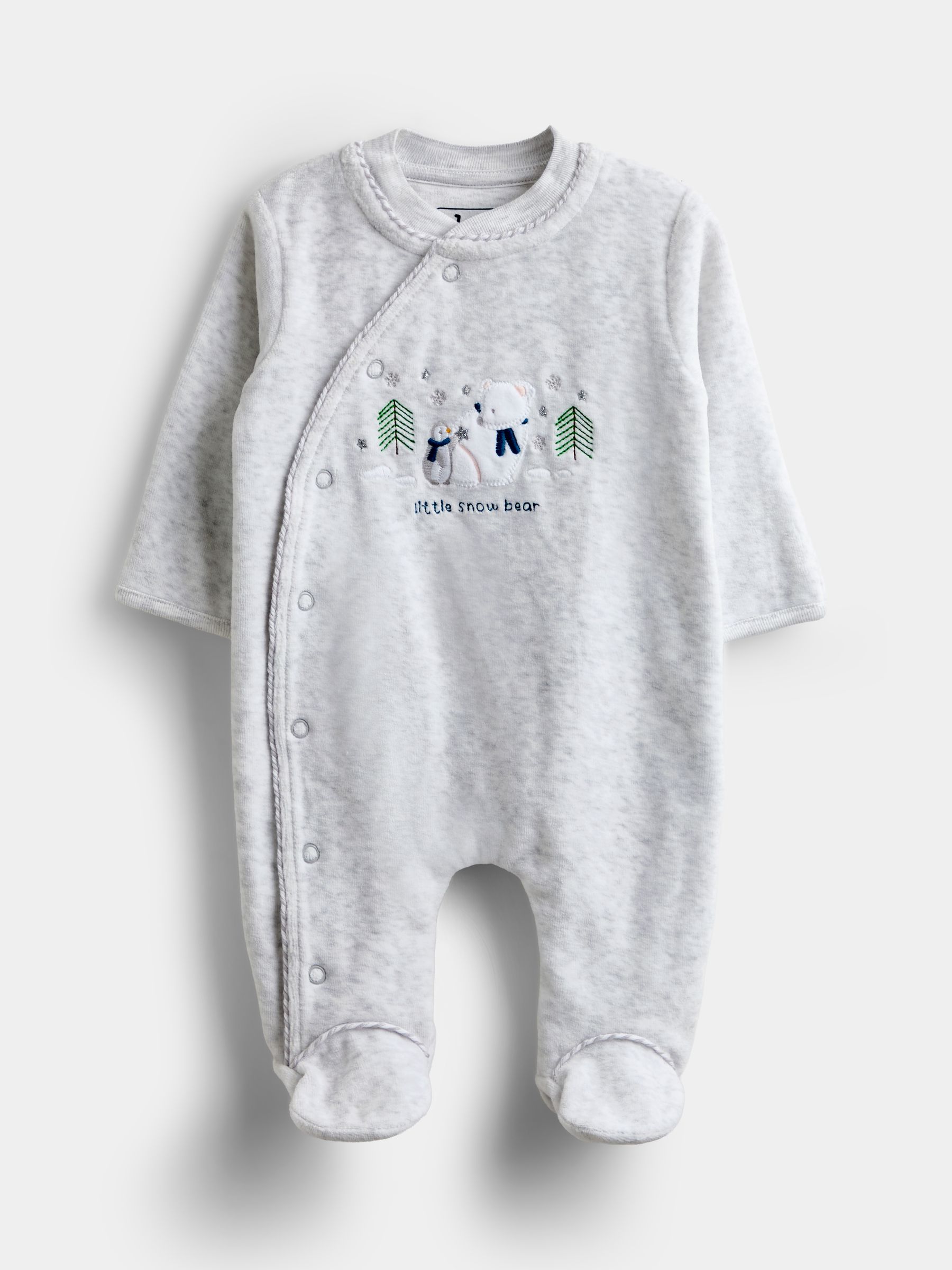 Grey Snow Bear All In One - Image 1 of 5
