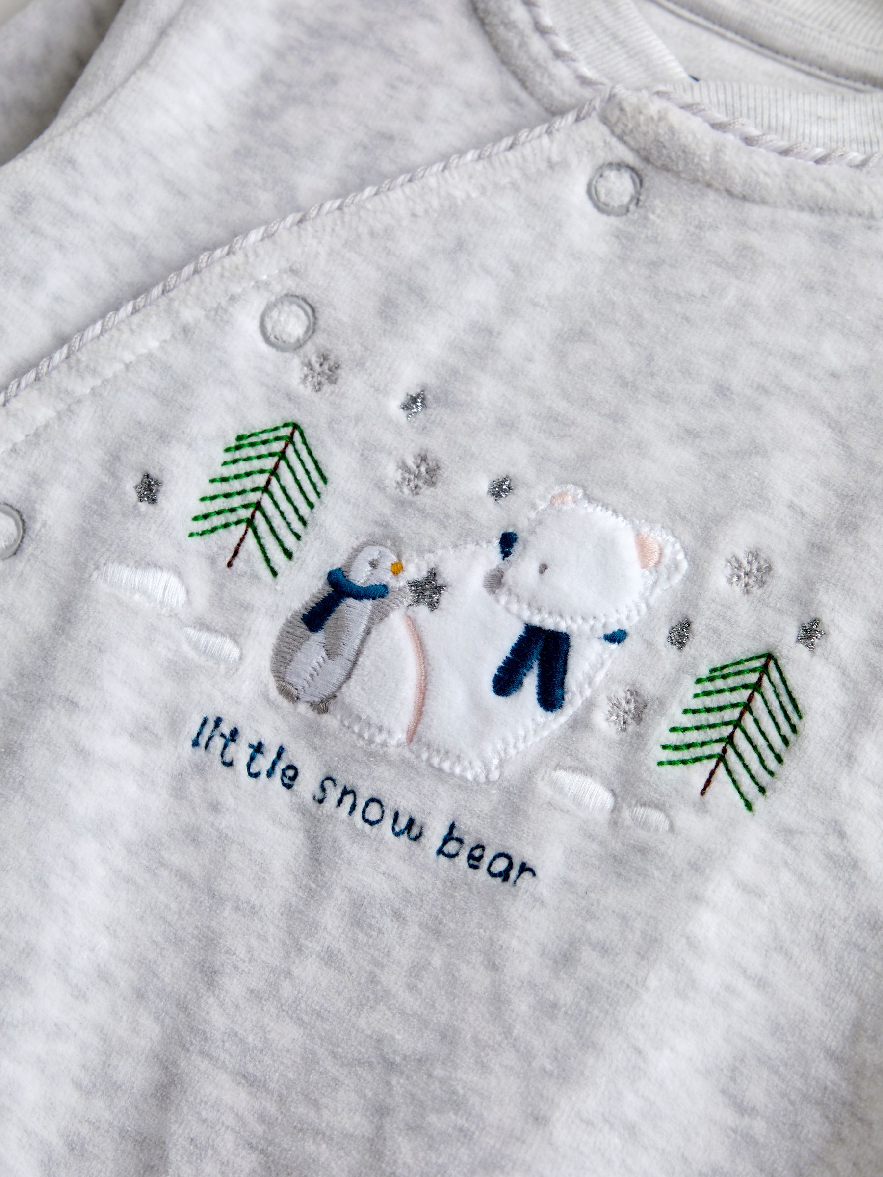 Grey Snow Bear All In One - Image 3 of 5