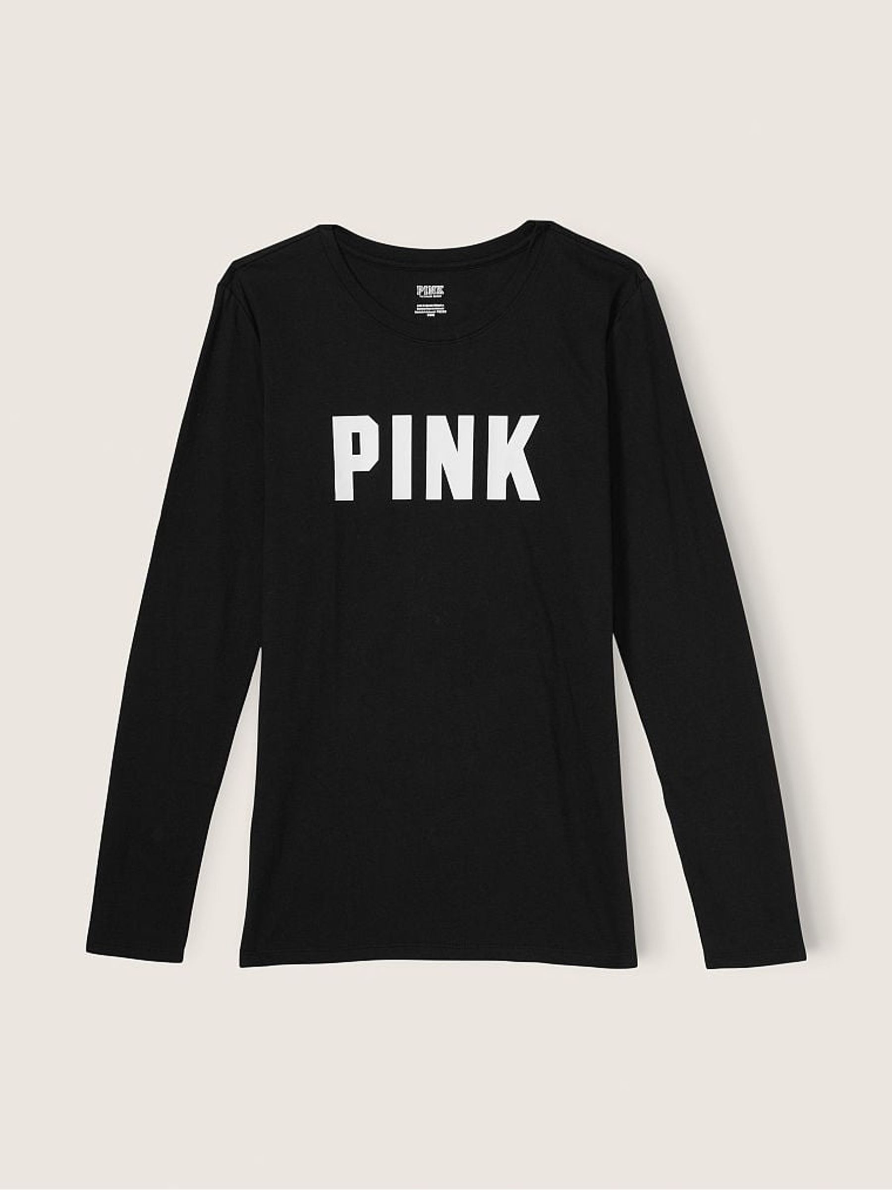 Pure Black Everyday Long Sleeve Crew Tee - Image 4 of 4