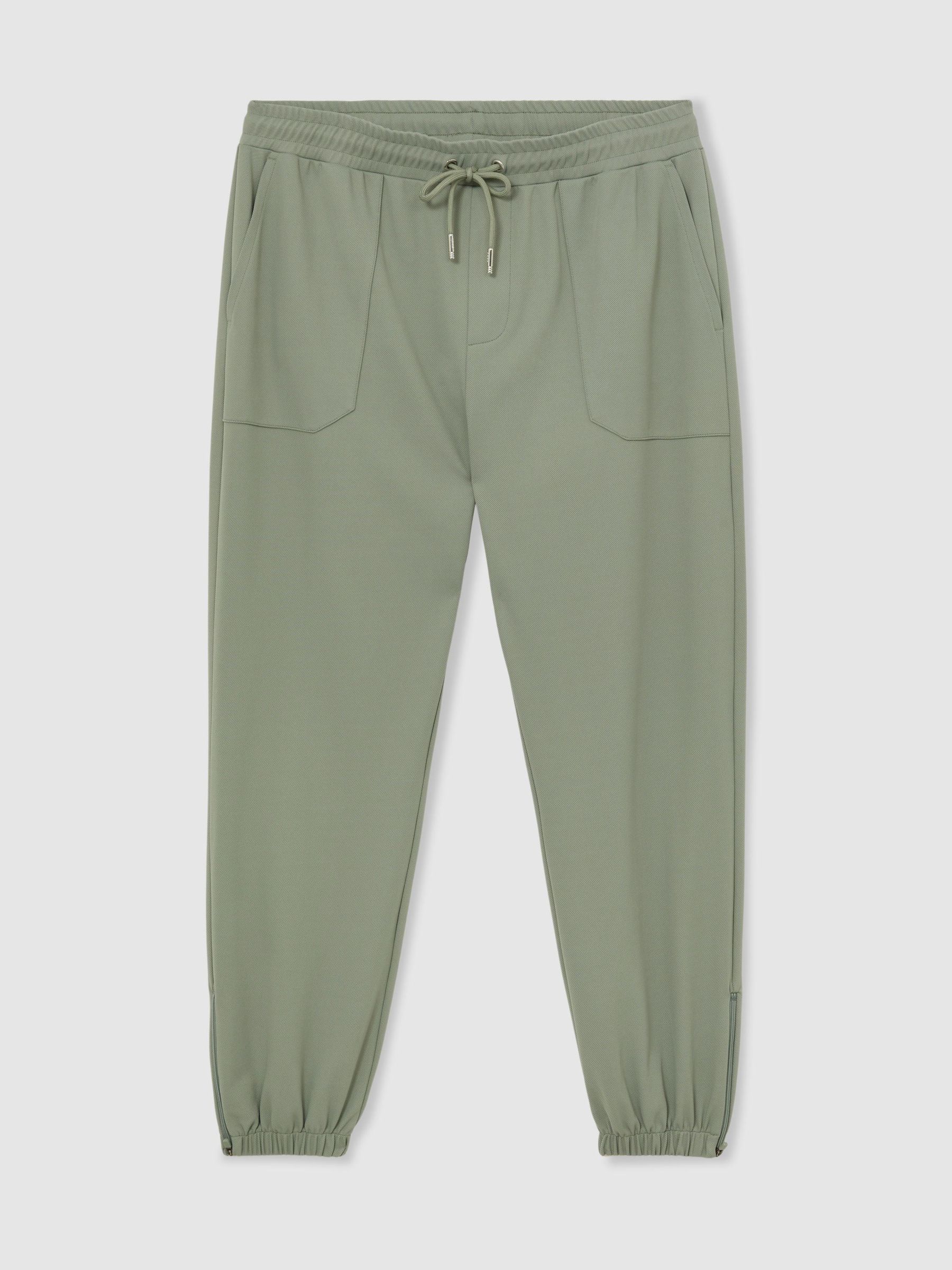 Joggers in Sage Green - Image 2 of 9
