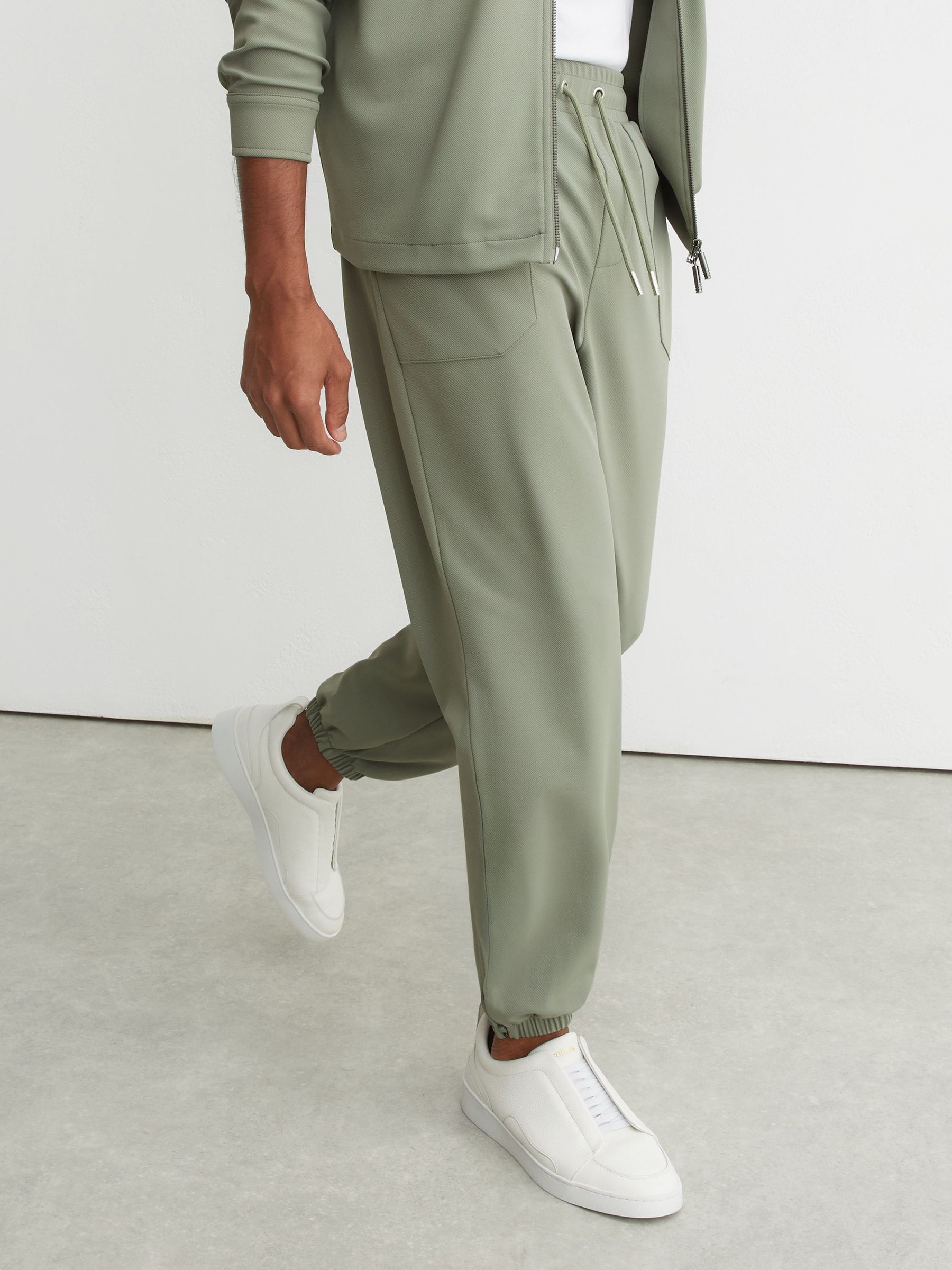 Joggers in Sage Green - Image 9 of 9