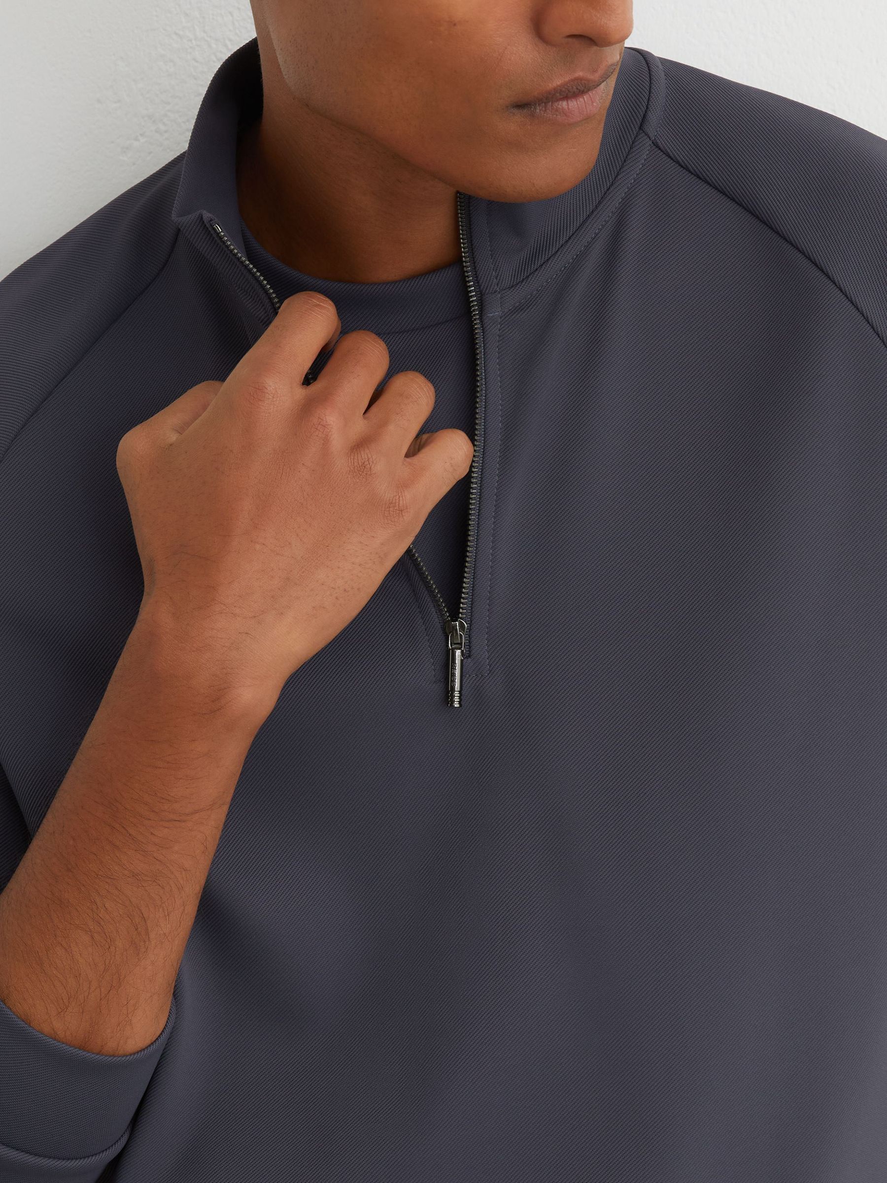 Sweat Top in Airforce Blue - Image 7 of 8