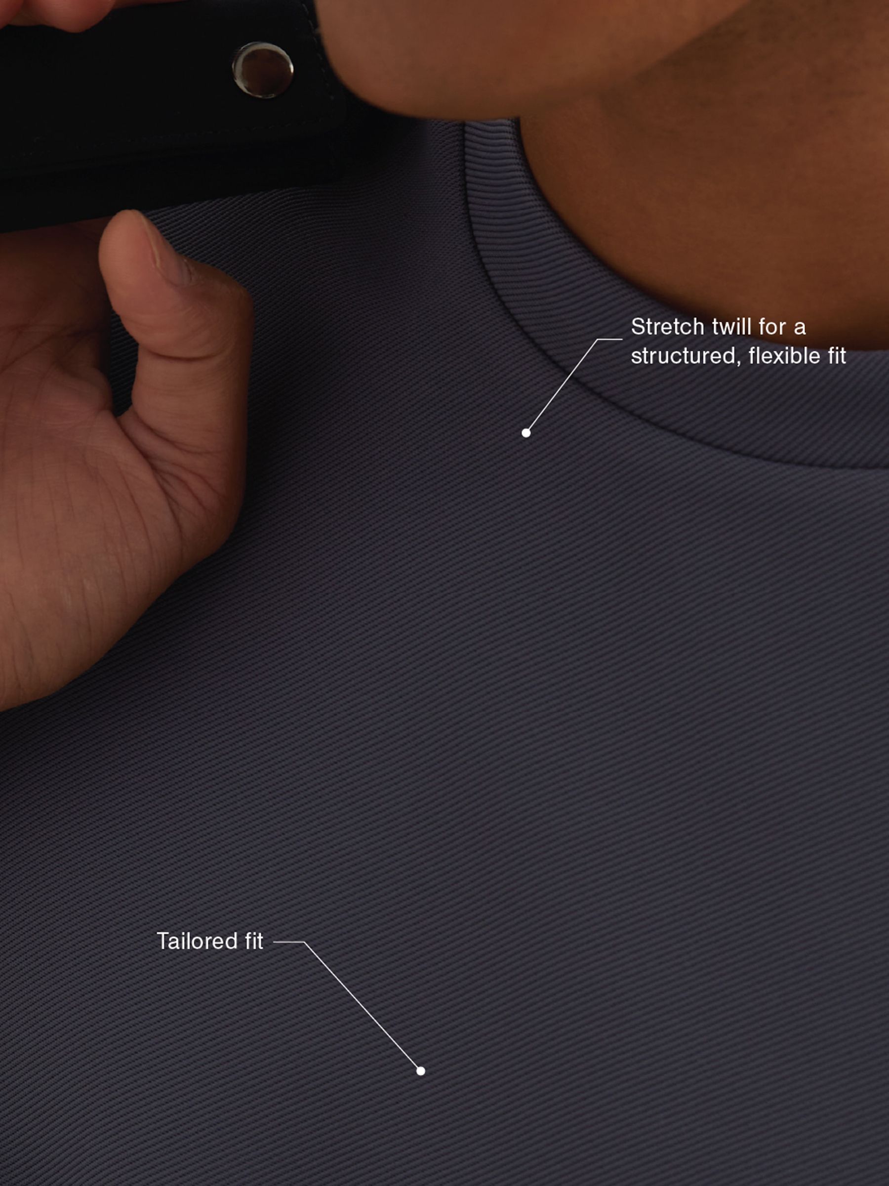 T-Shirt in Airforce Blue - Image 4 of 7