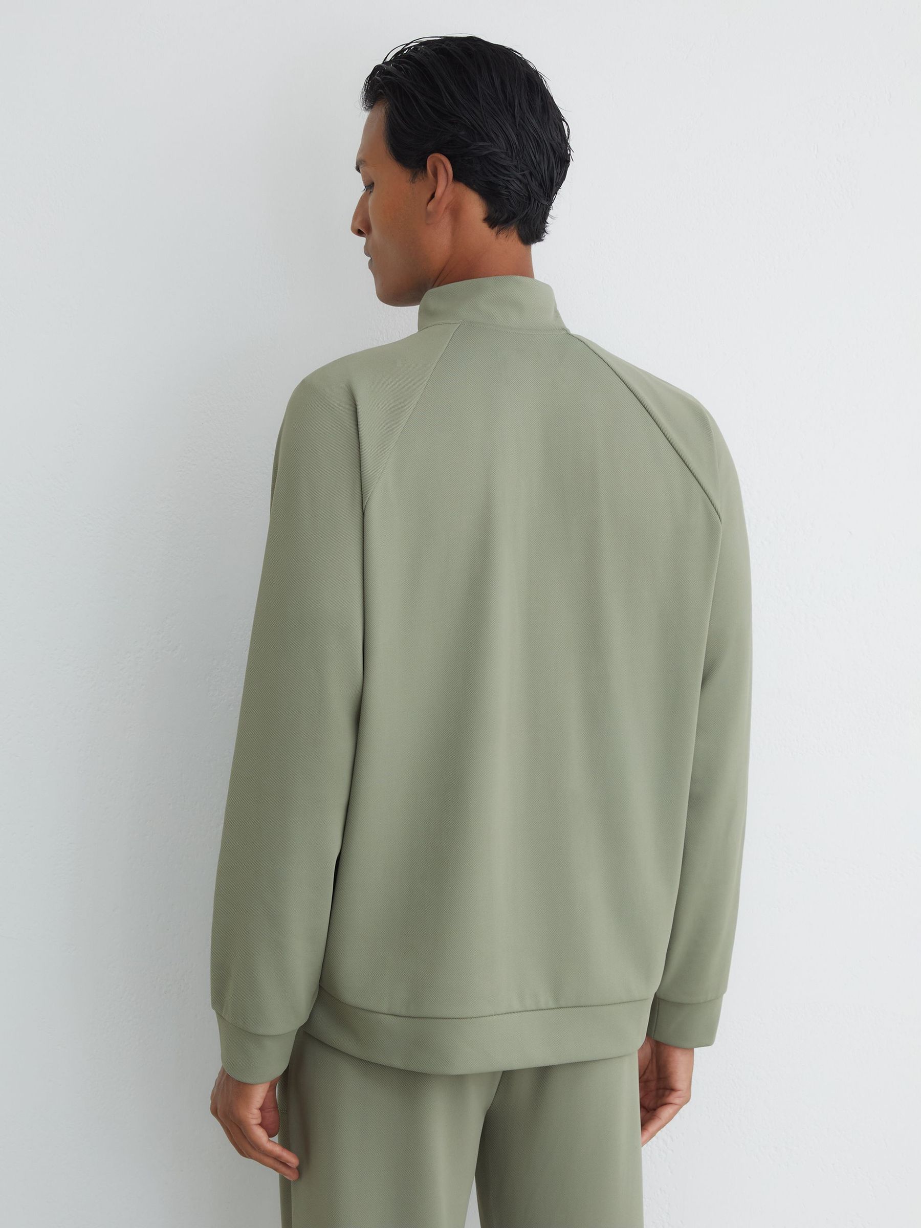 Sweat Top in Sage Green - Image 5 of 9