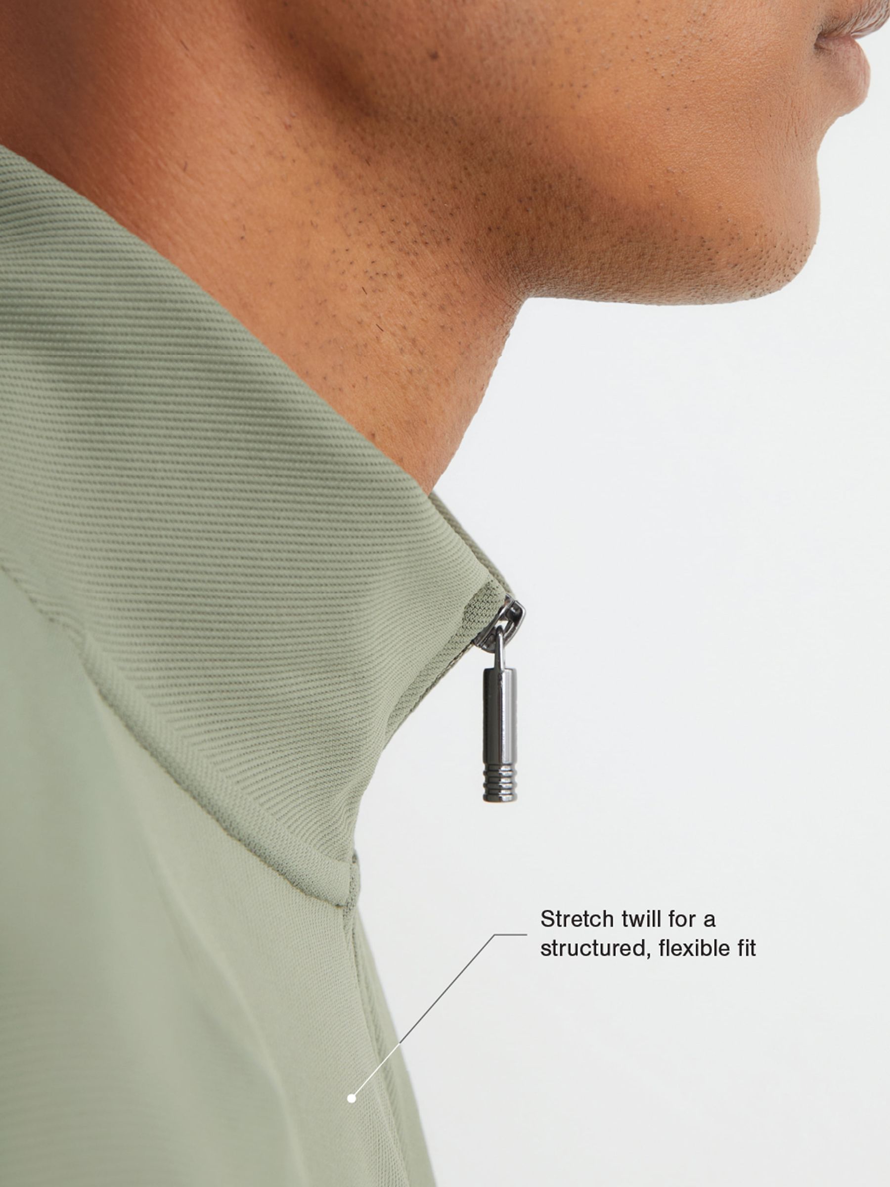 Sweat Top in Sage Green - Image 6 of 9