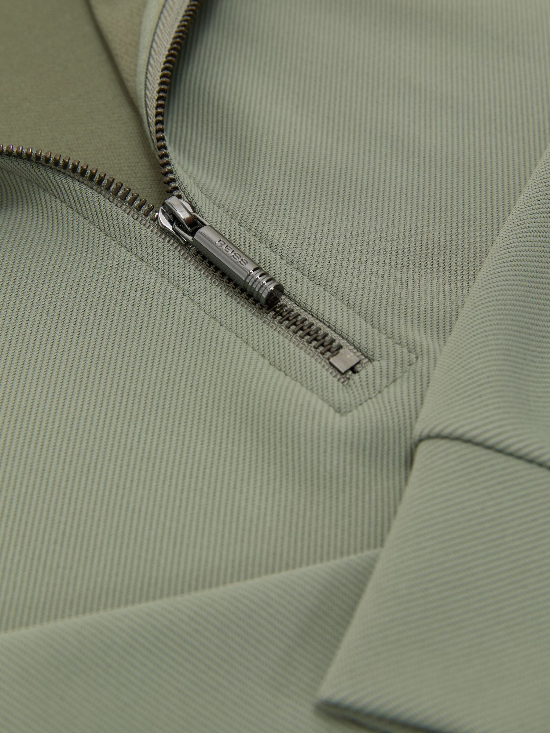 Sweat Top in Sage Green - Image 7 of 9