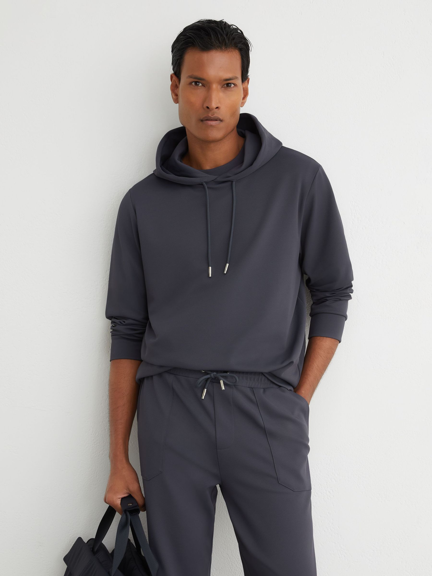 Sweat-shirt bleu marine - Image 3 de 8