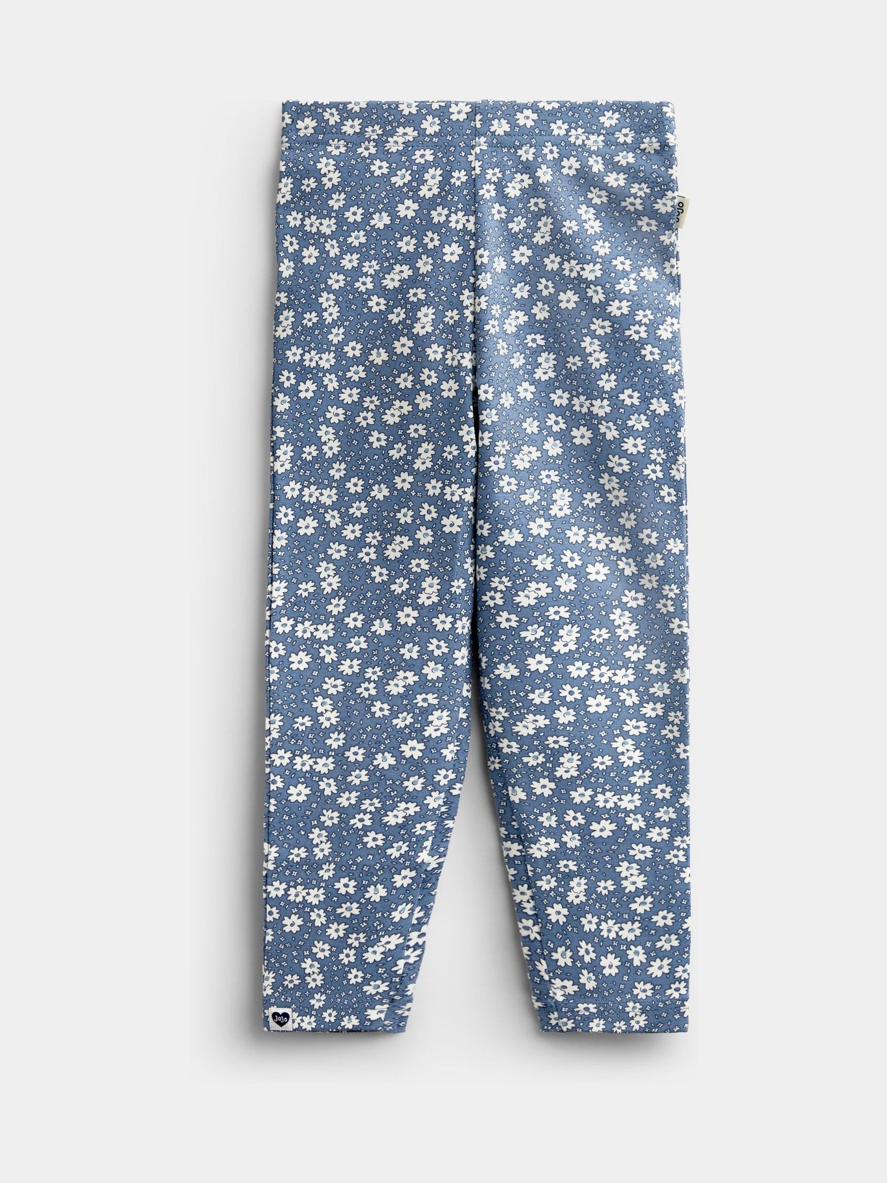 Blue Ditsy Floral 2-Pack Leggings - Image 3 of 7