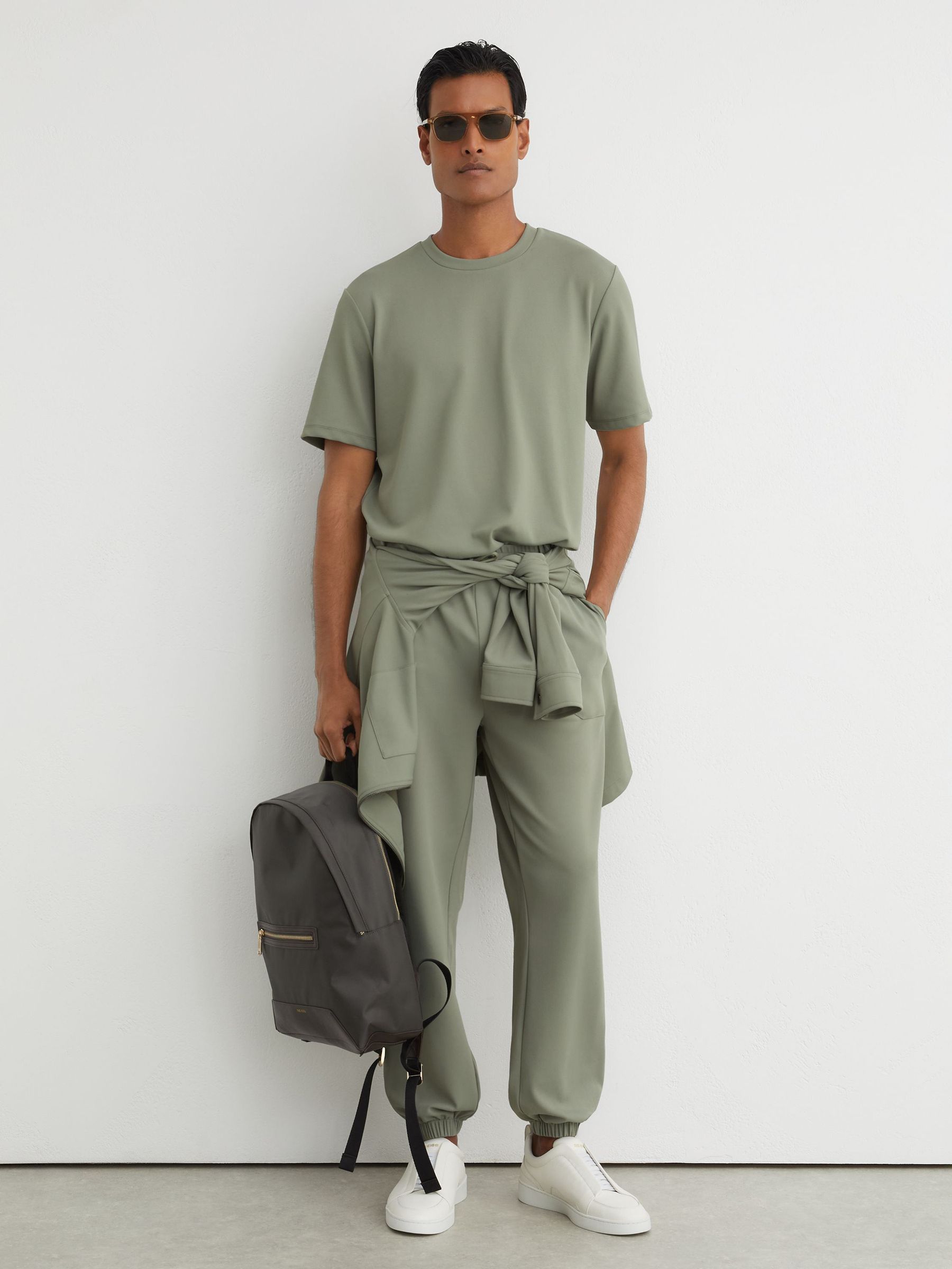 T-Shirt in Sage Green - Image 3 of 8