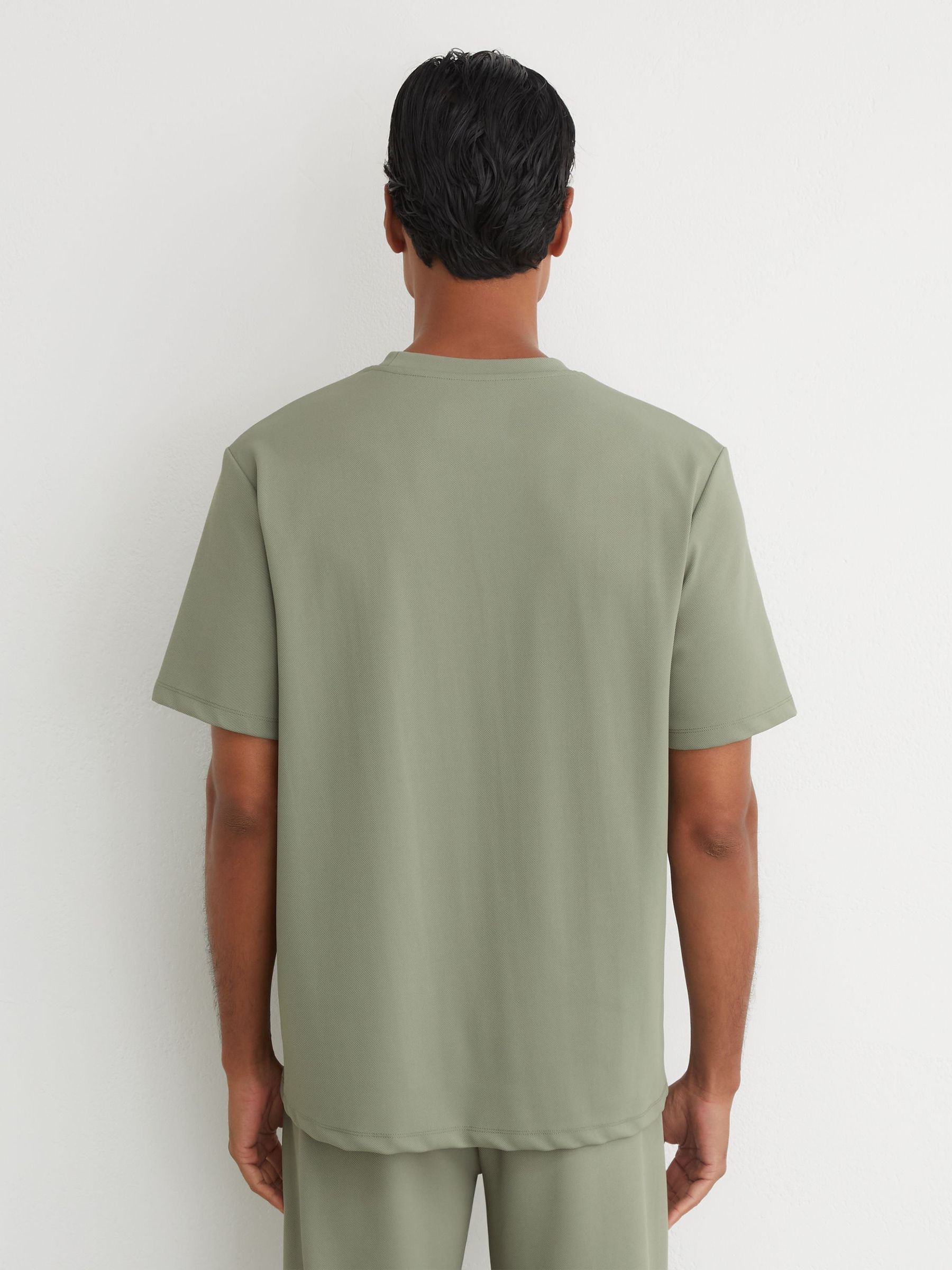 T-Shirt in Sage Green - Image 5 of 8