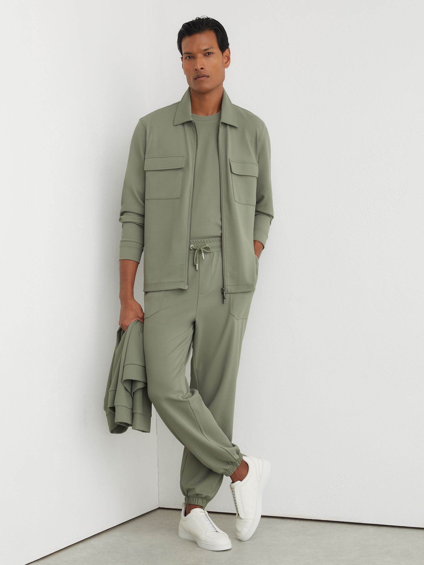 Shirt in Sage Green - Image 1 of 8