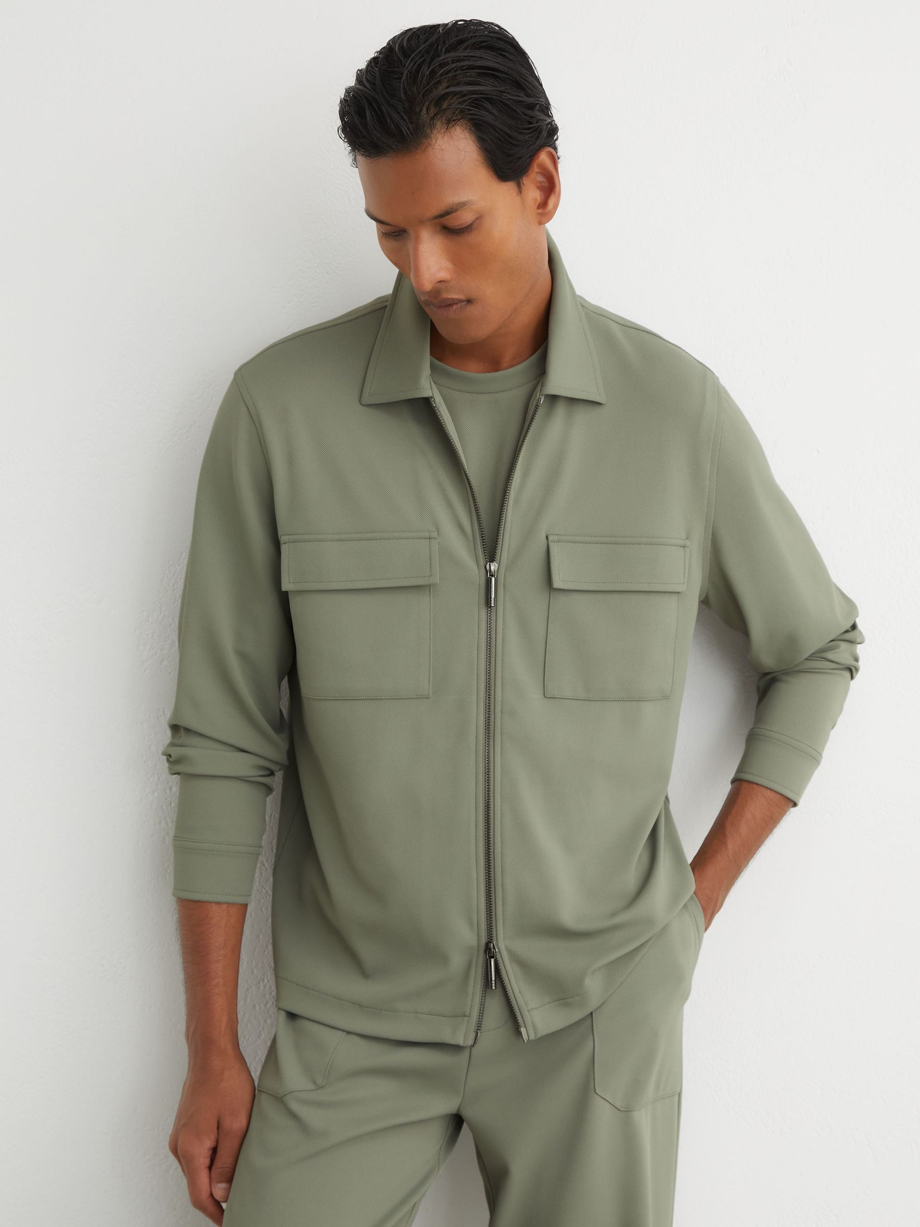 Shirt in Sage Green - Image 5 of 8