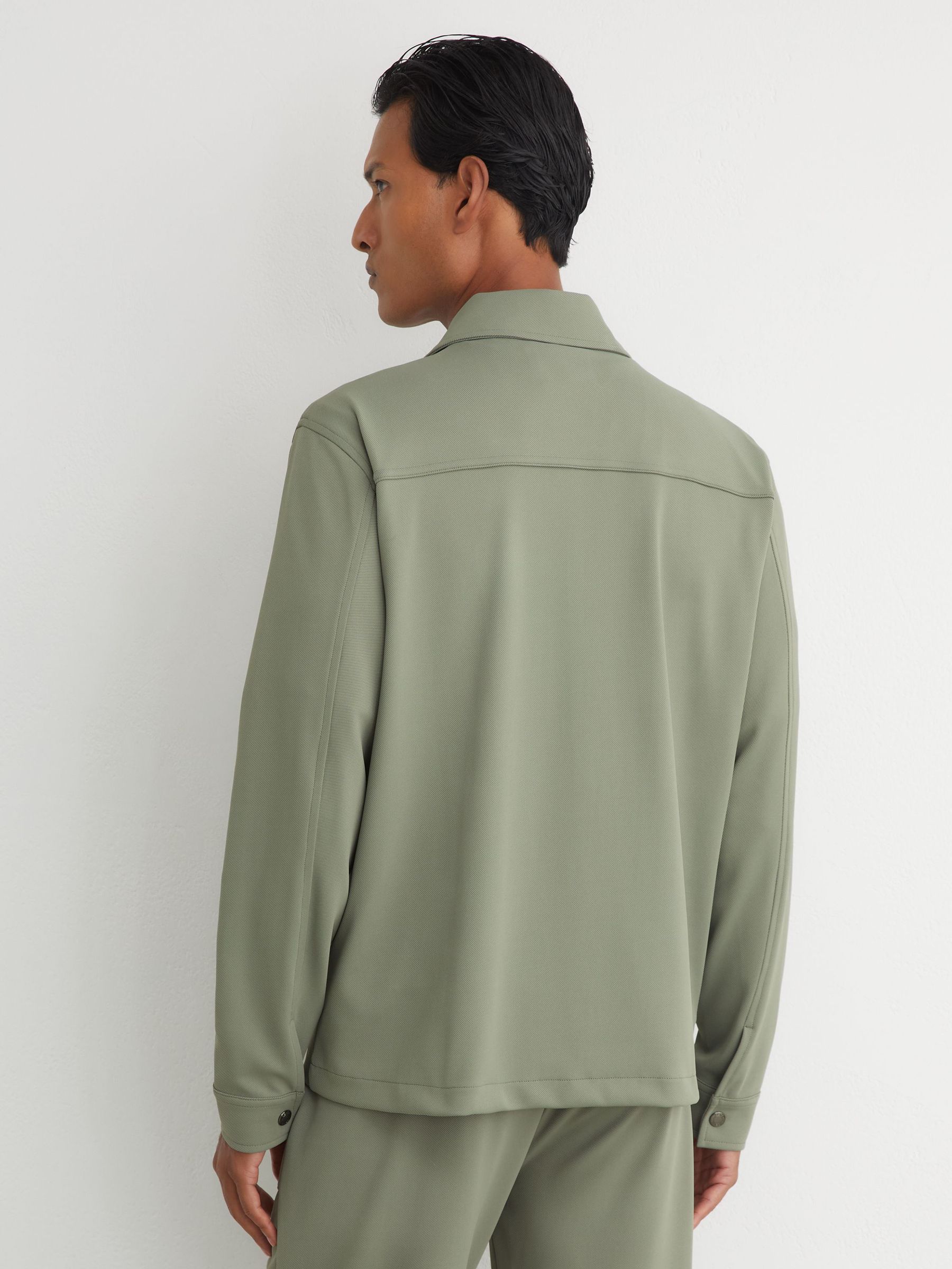 Shirt in Sage Green - Image 7 of 8