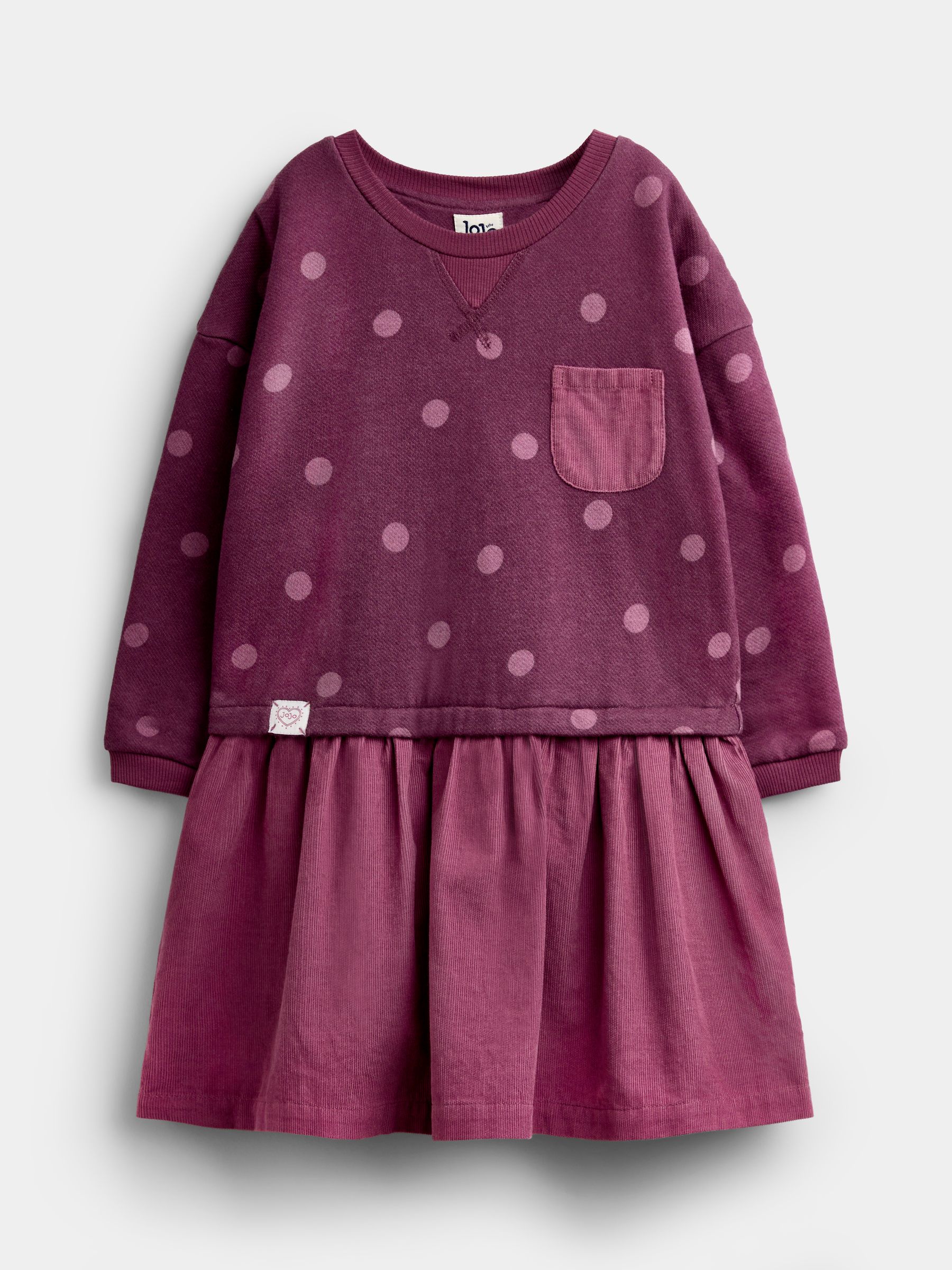 Purple Combo Dress - Image 1 of 4