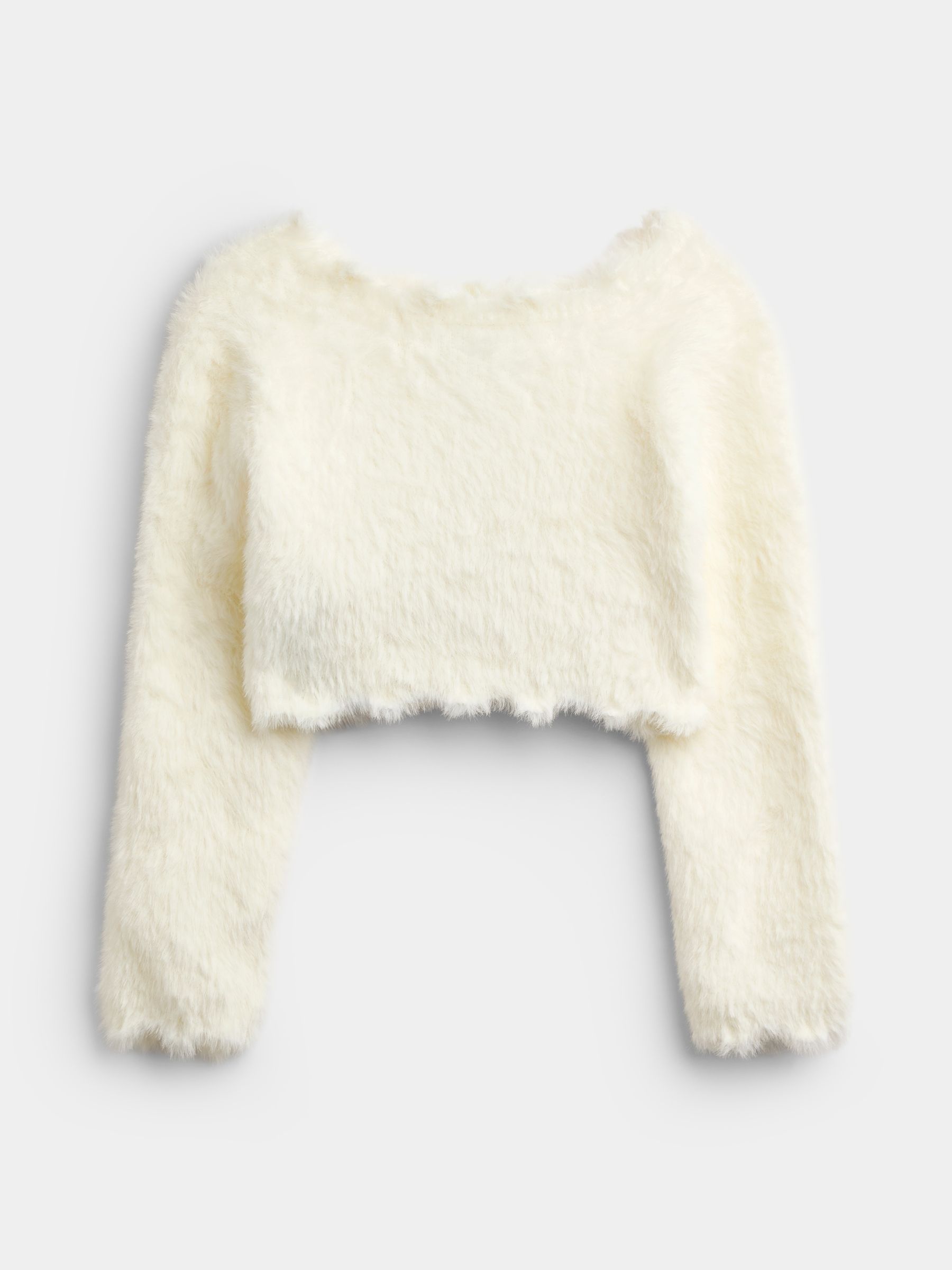 Natural Bolero Cardigan - Image 2 of 4 Natural Bolero Cardigan - Image 2 of 4