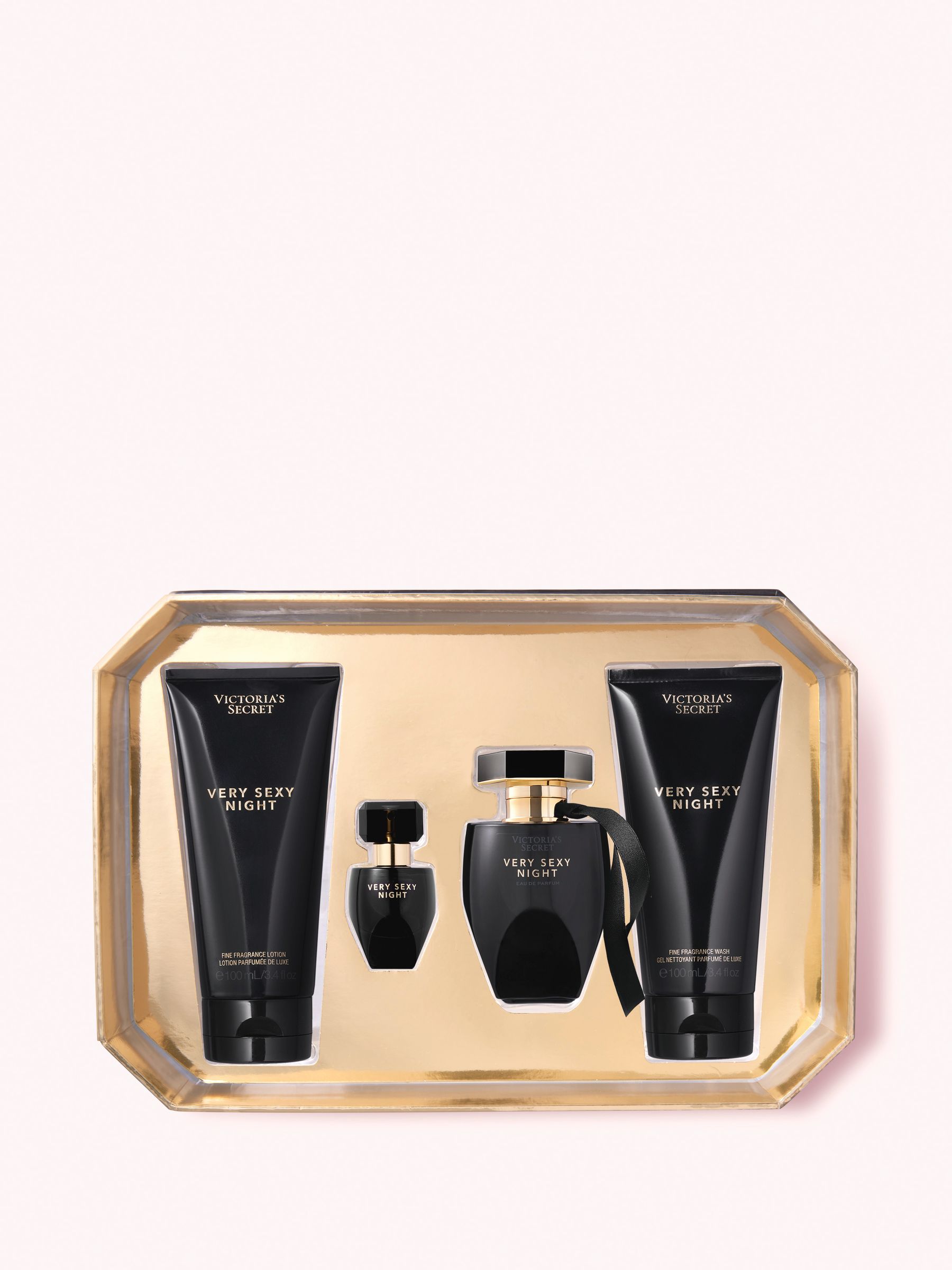 Black Very Sexy Night 4 Piece Giftset - Image 2 of 3