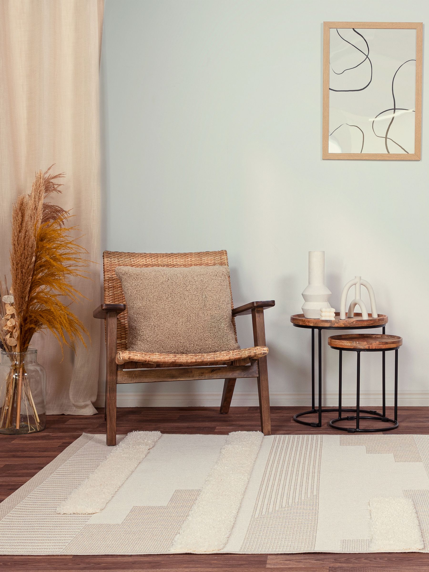 Asiatic Rugs Natural Indoor/Outdoor Monty Geometric Rug - Image 5 of 5