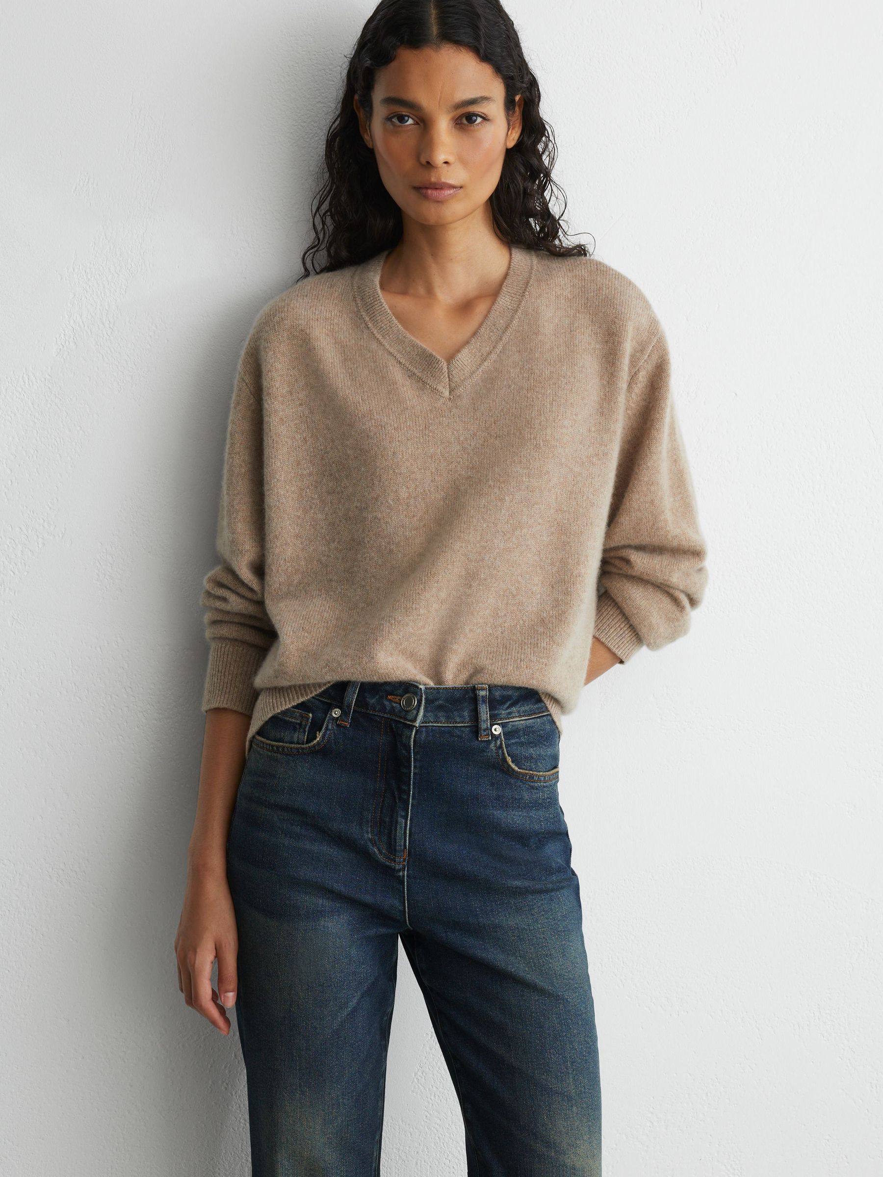 High-Rise Bootcut Jeans in Mid Blue - Image 6 of 8