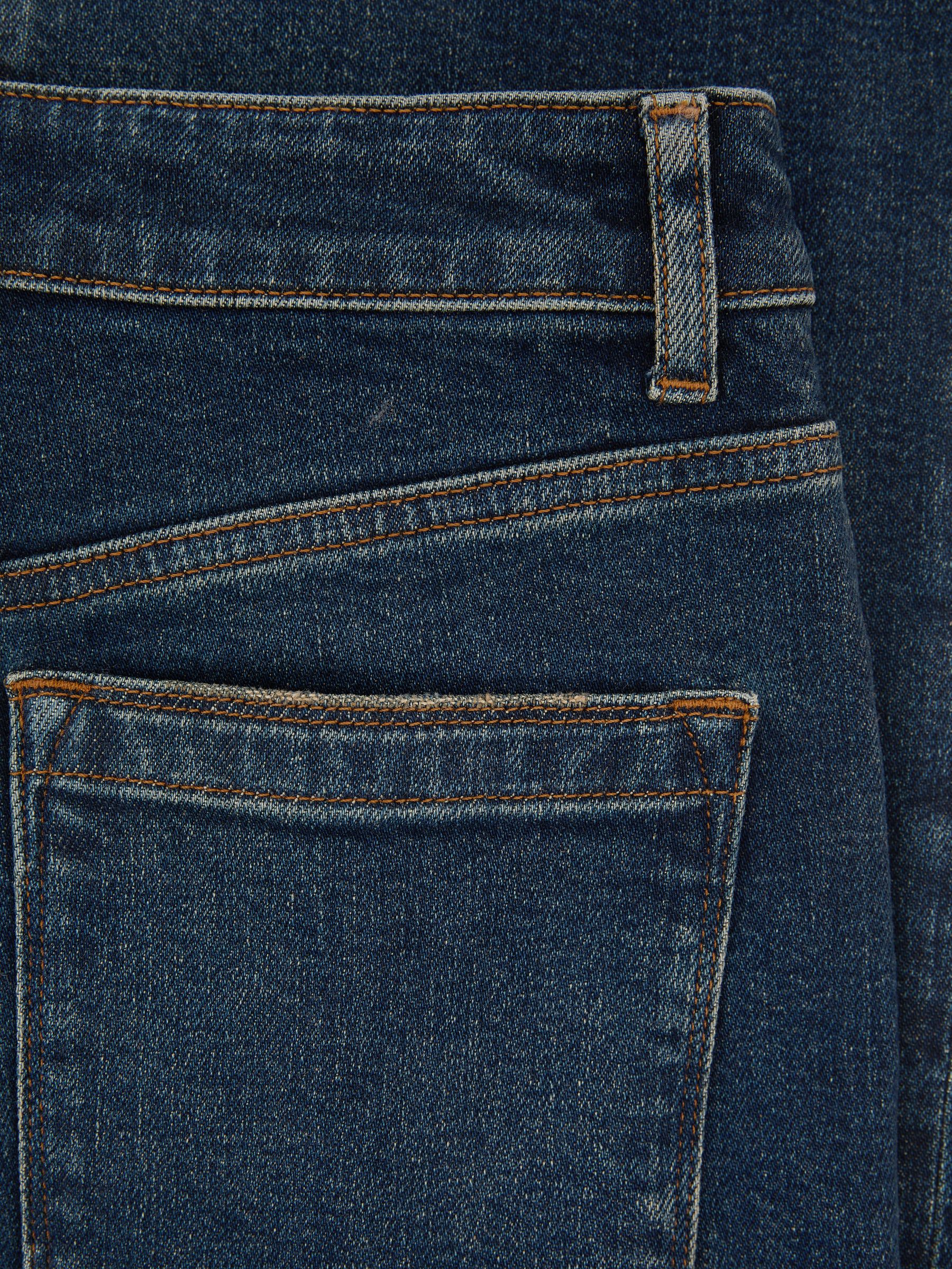 High-Rise Bootcut Jeans in Mid Blue - Image 8 of 8