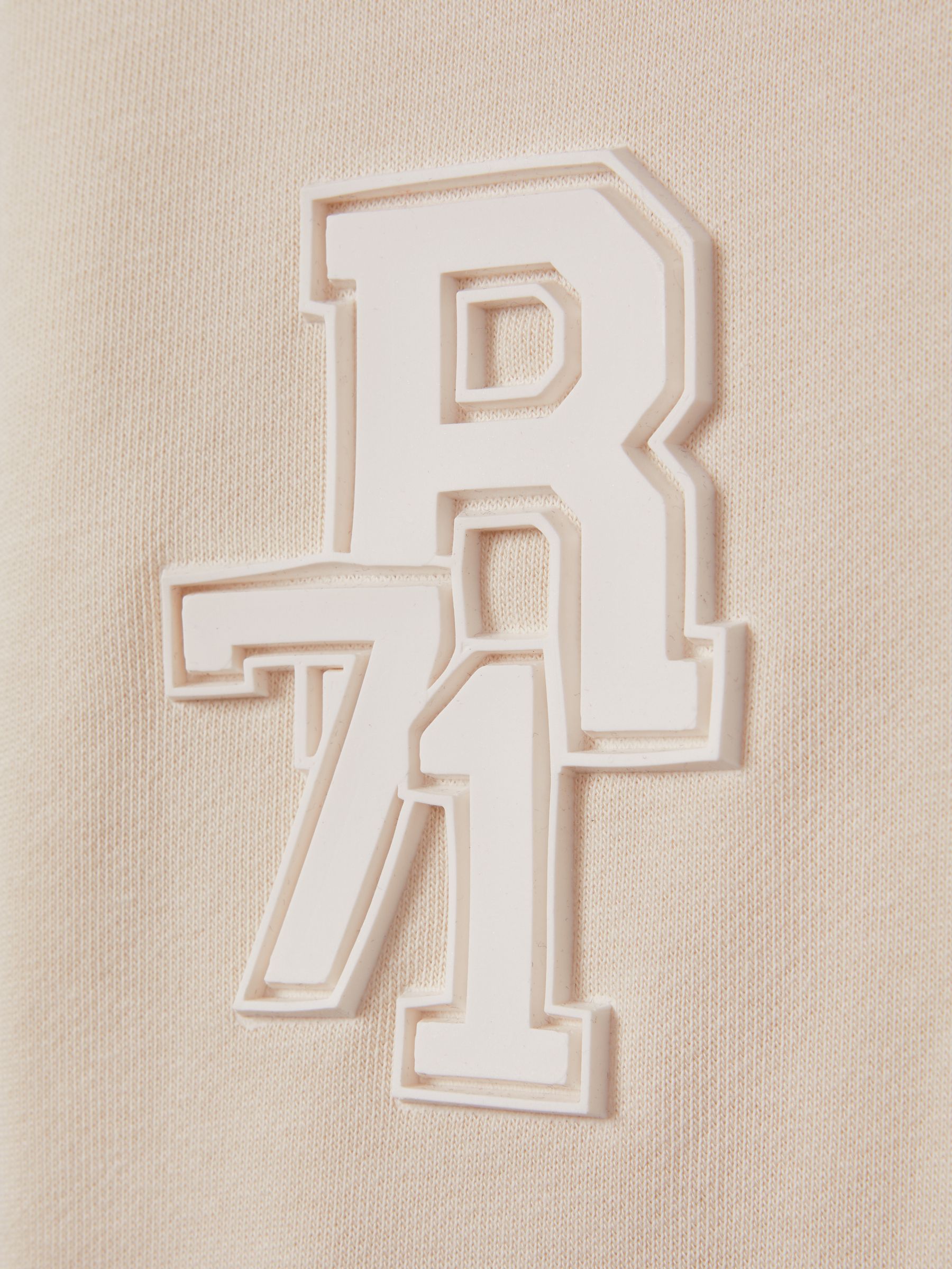 Senior Cotton Blend Logo Sweatshirt in Ivory - Image 4 of 4