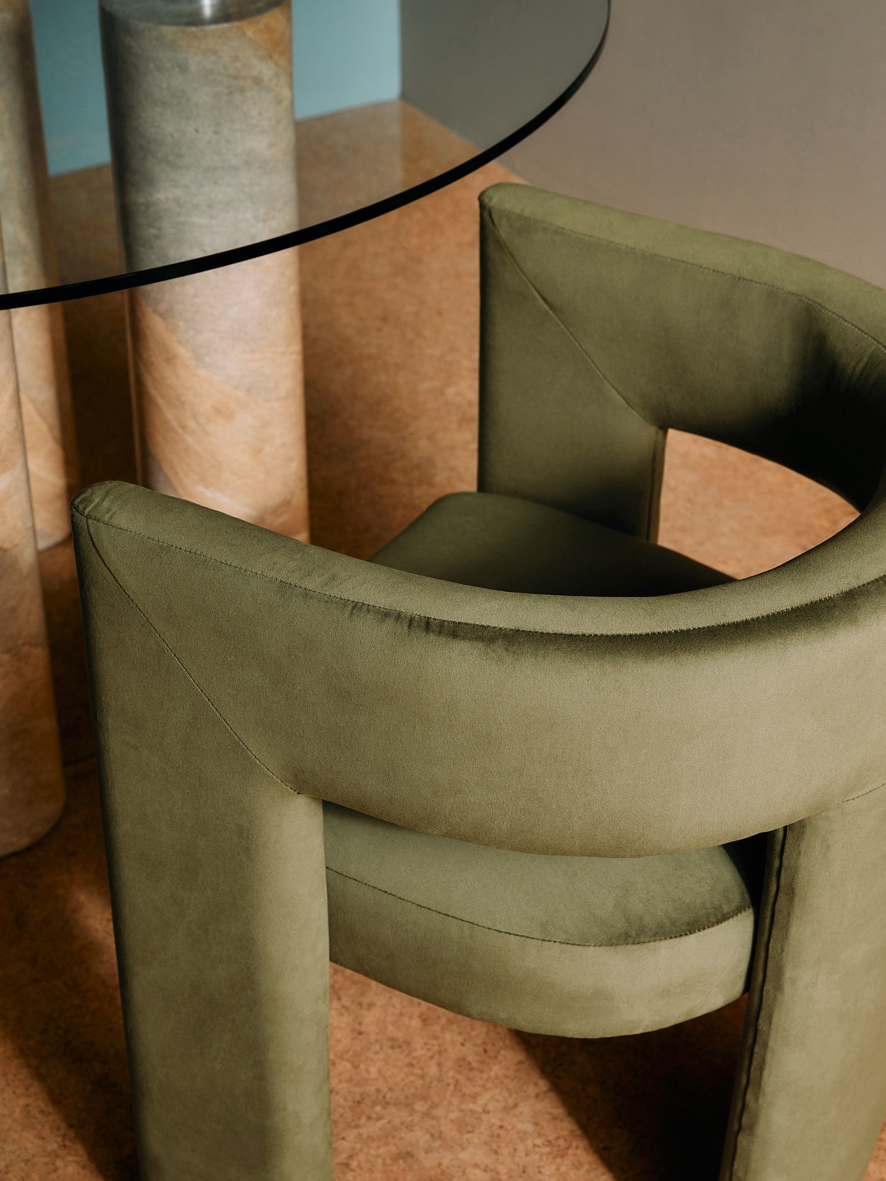 Kalaspel Dining Chair in Green - Image 1 of 3