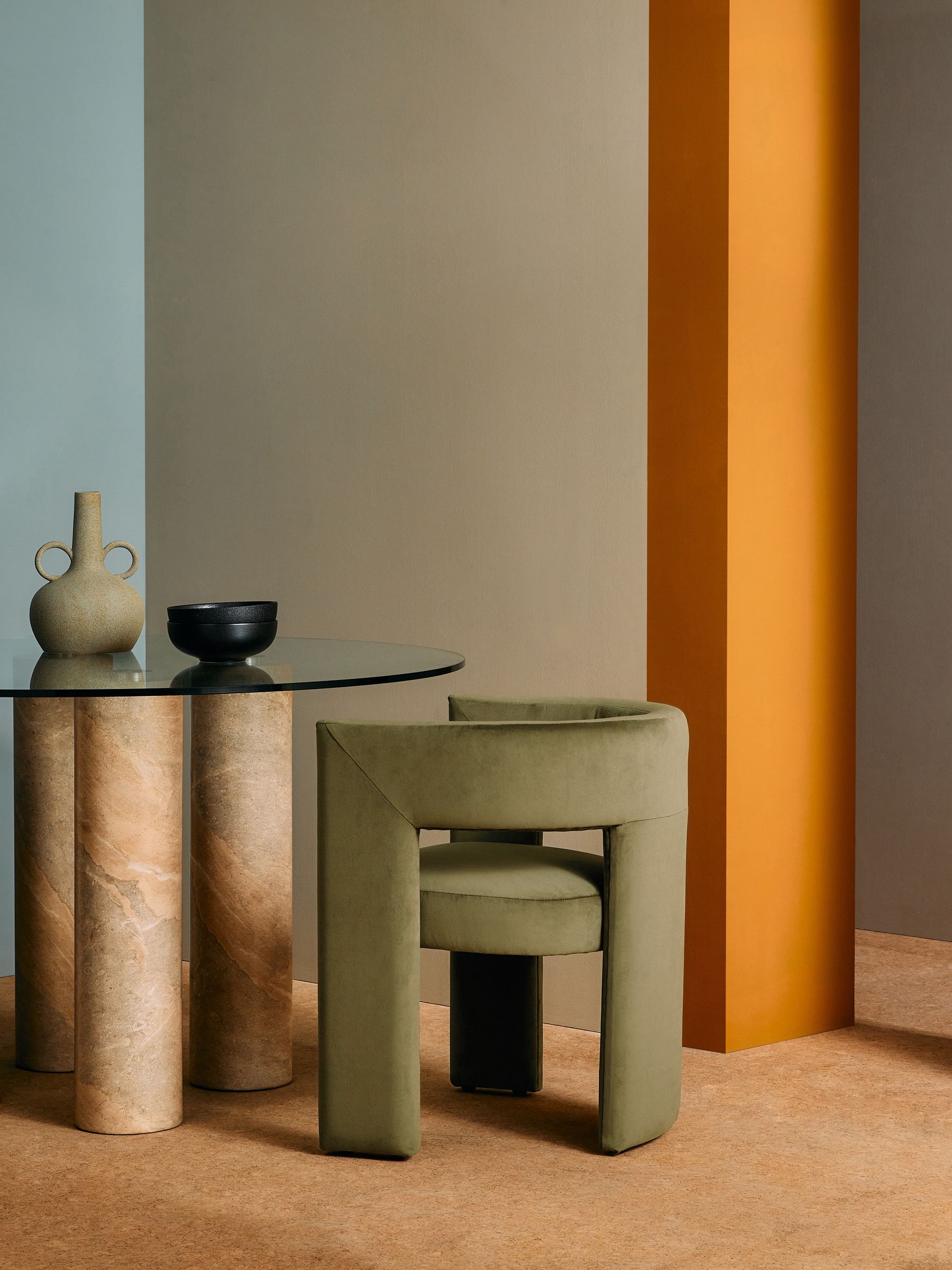 Kalaspel Dining Chair in Green - Image 2 of 3