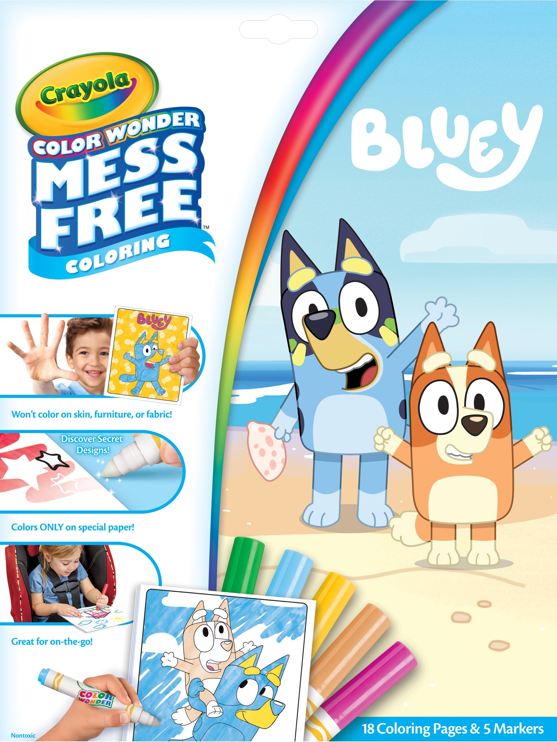 Crayola Bluey Colour Wonder - Image 1 of 2