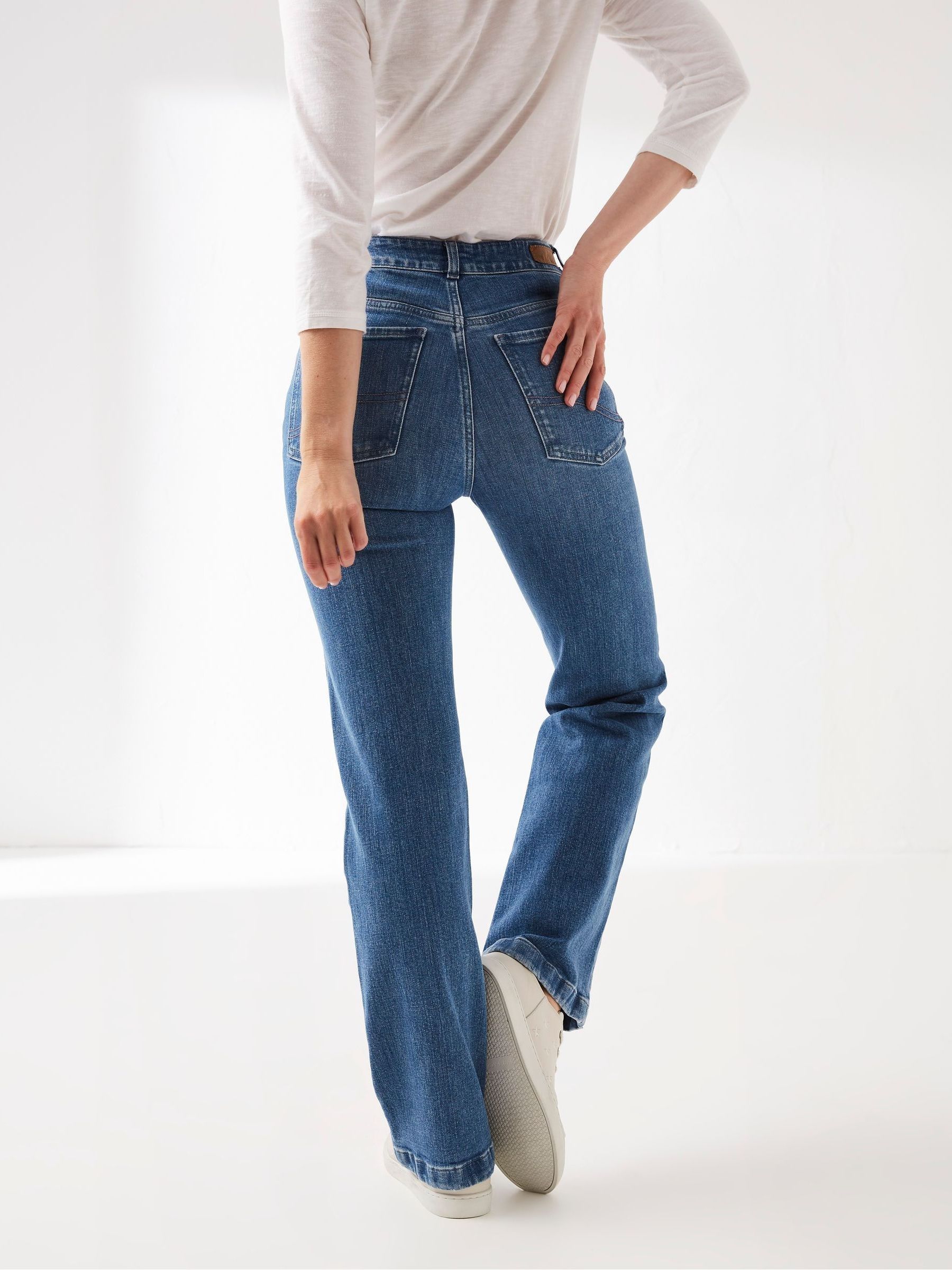 Blue Elise Wide Leg Jeans - Image 2 of 4