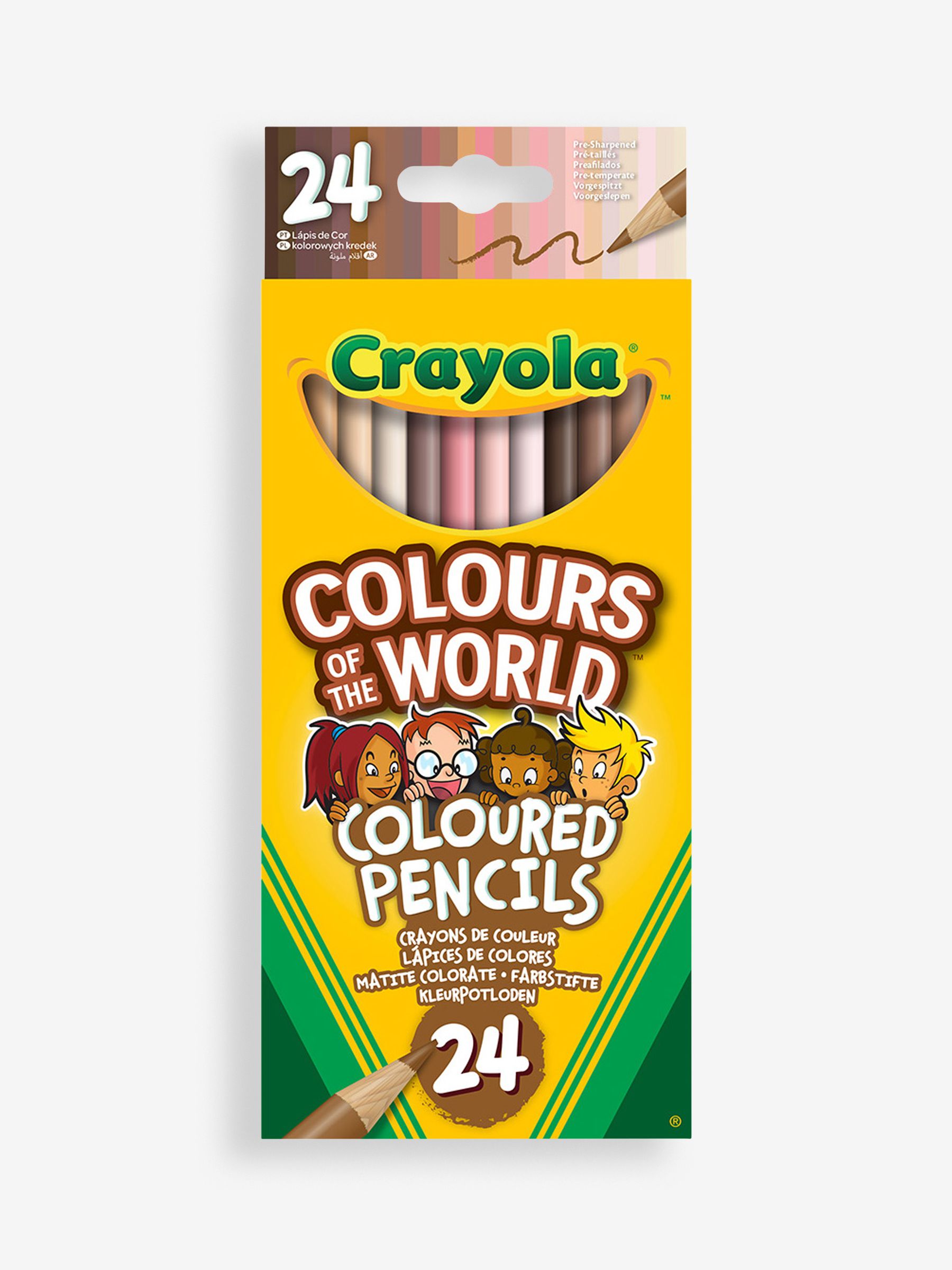 Crayola Colours of the World Pencils - Image 1 of 2