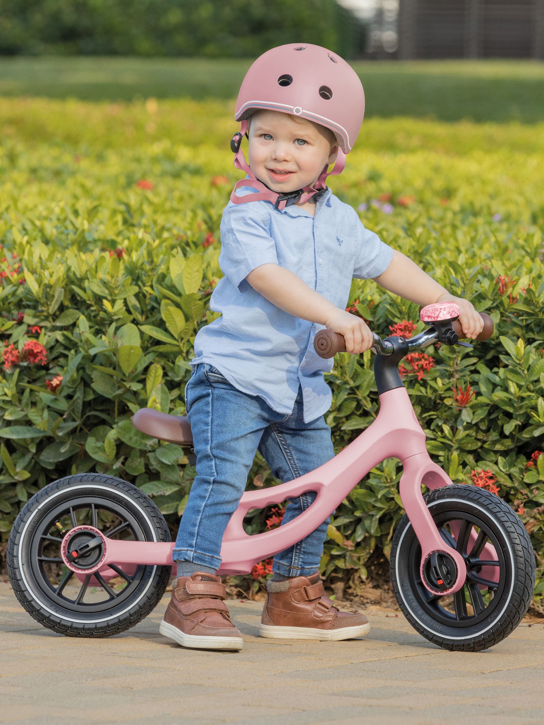 Pale Pink Globber Go Bike Elite Air - Image 5 of 7