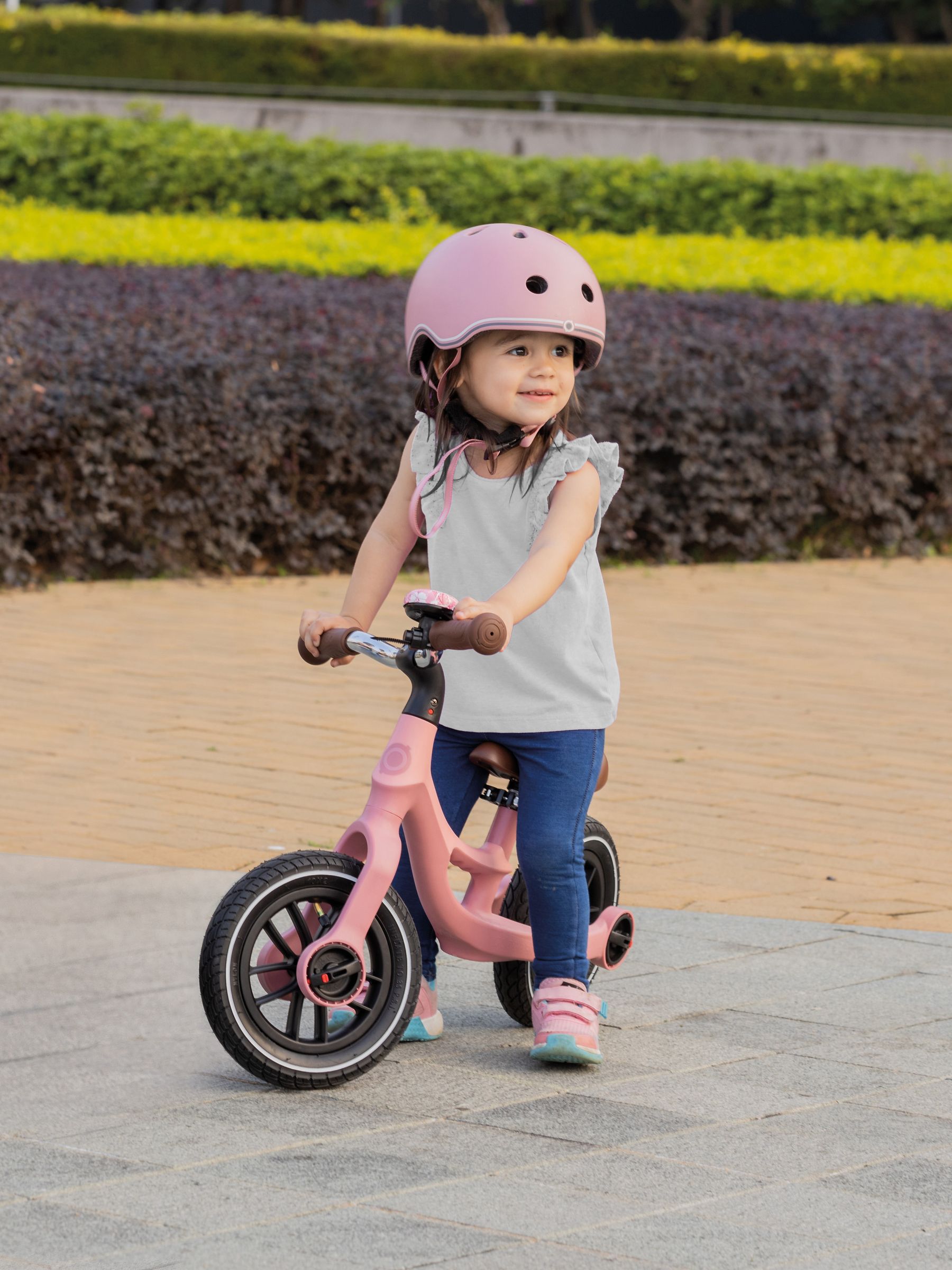 Pale Pink Globber Go Bike Elite Air - Image 6 of 7