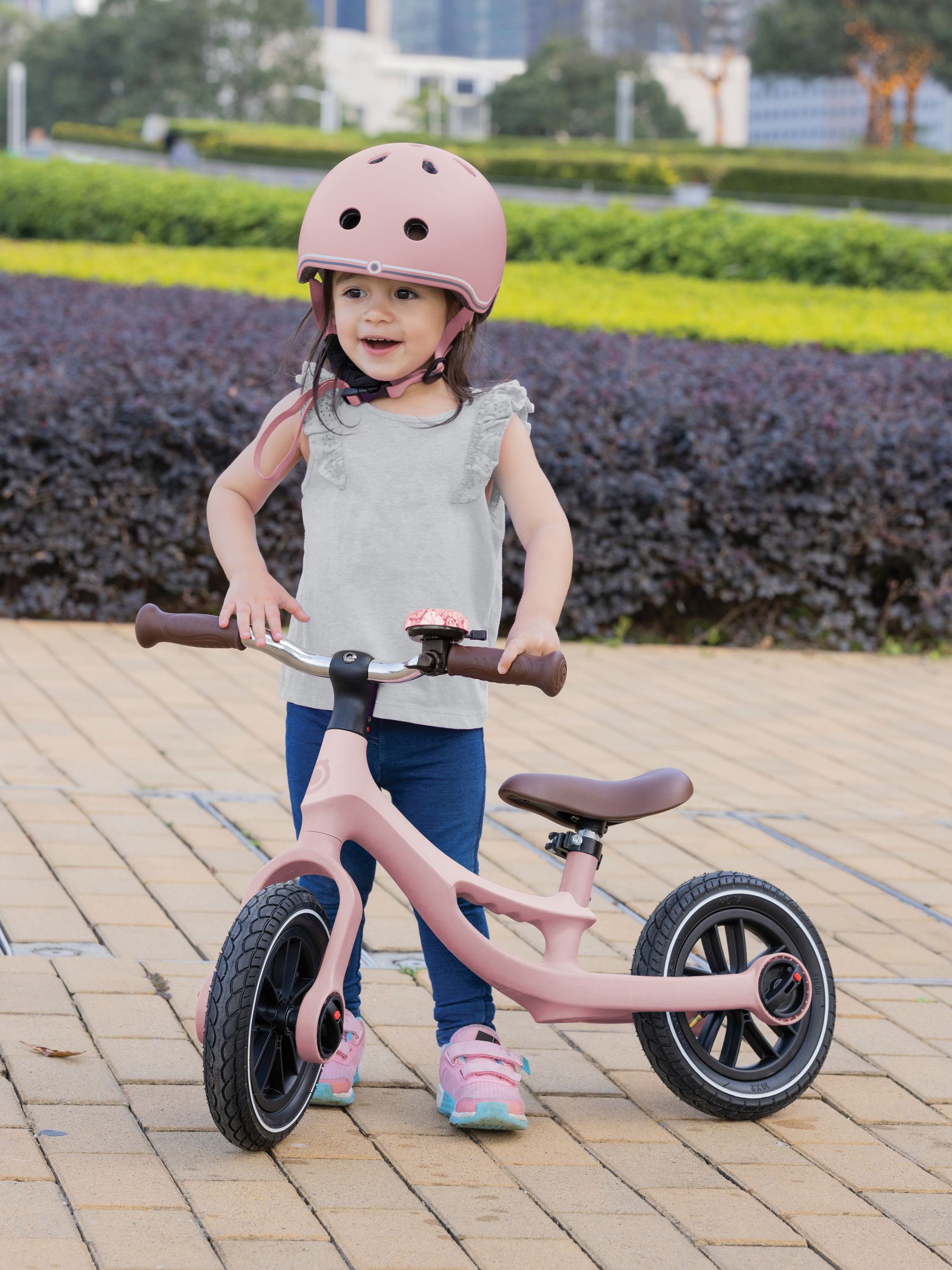 Pale Pink Globber Go Bike Elite Air - Image 7 of 7