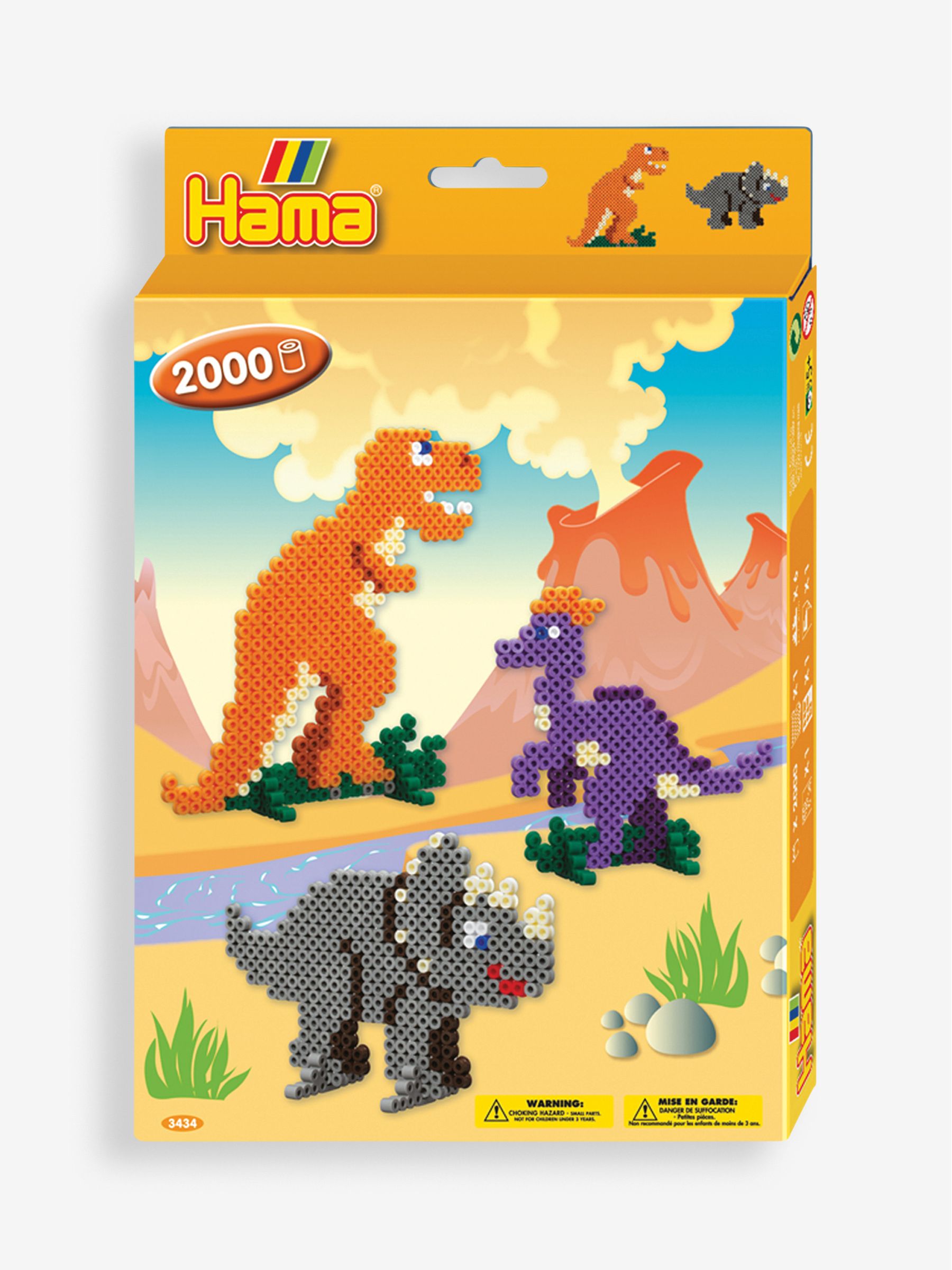 Hama Beads Dinosaur Kingdom Set - Image 1 of 3
