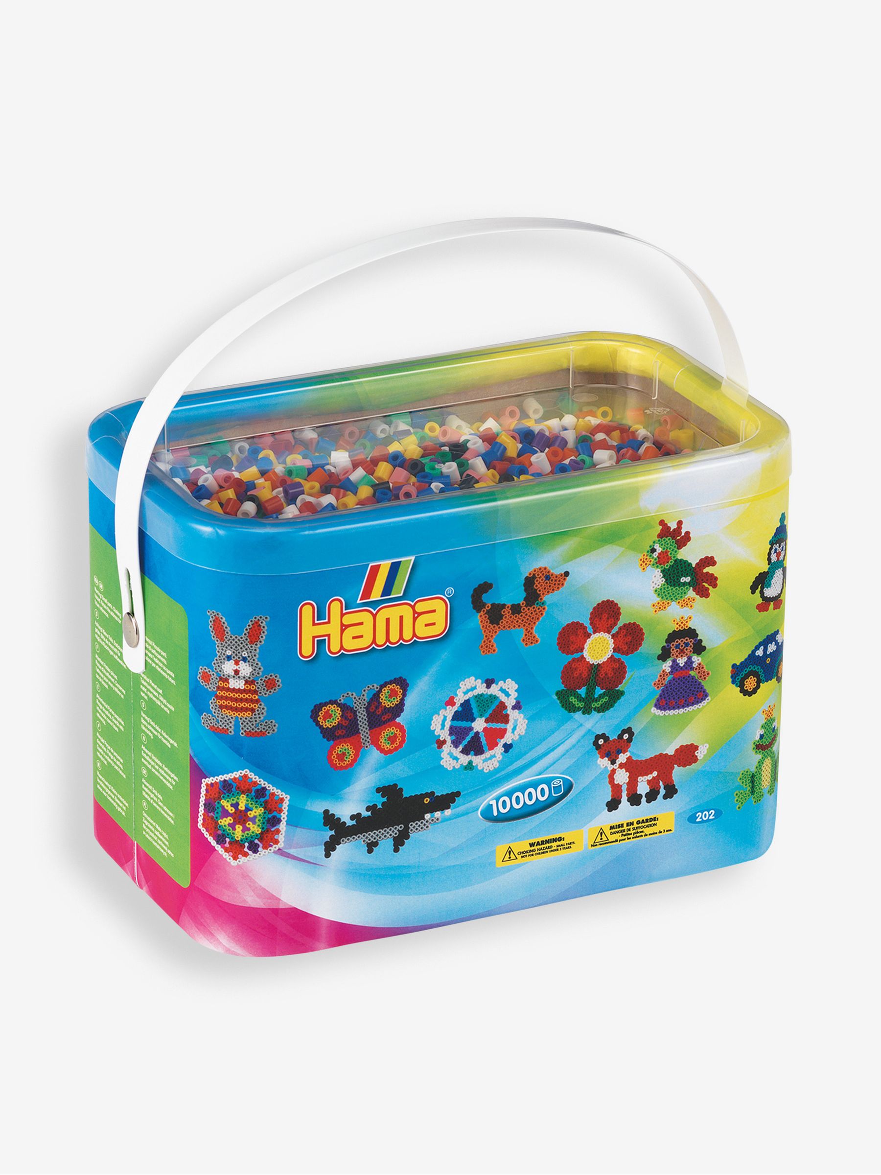 Hama Beads 10,000 Beads in a Bucket - Image 1 of 1