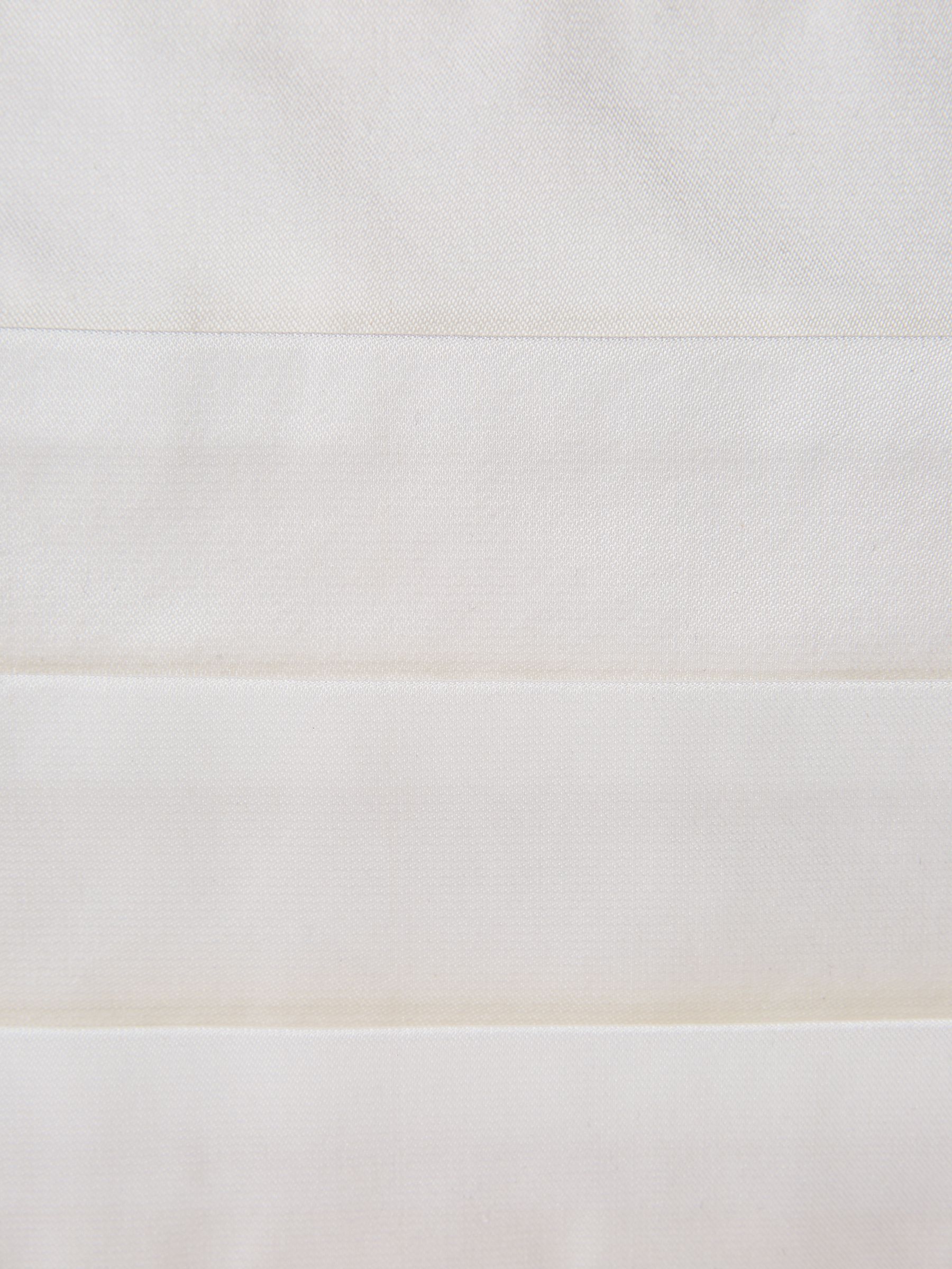 Silk Cummerbund in Ivory - Image 5 of 5